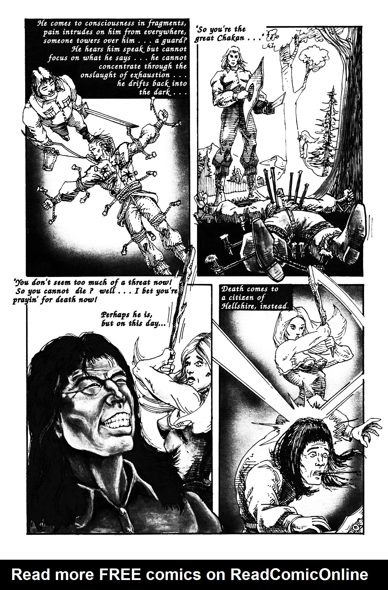 Read online Chakan the Forever Man comic -  Issue # Full - 21