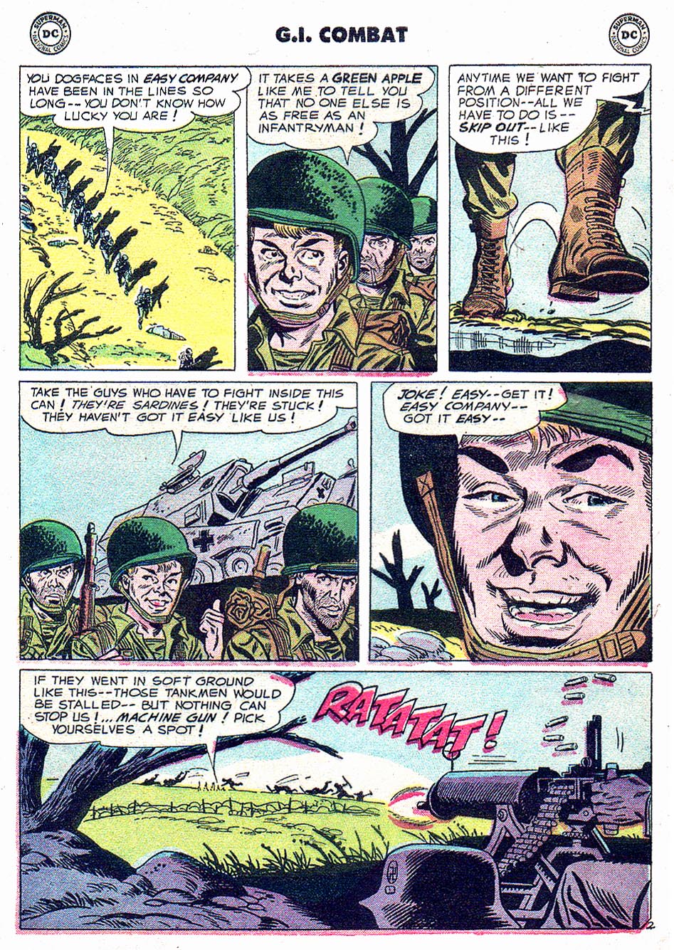 Read online G.I. Combat (1952) comic -  Issue #57 - 4