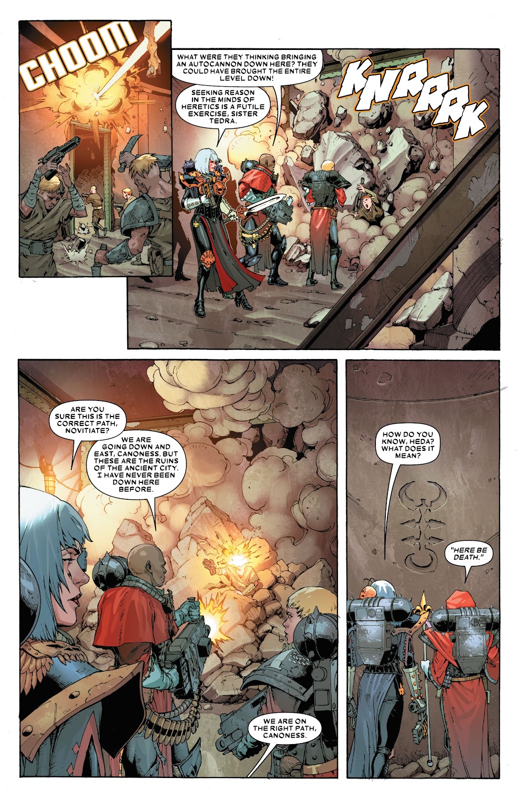 Warhammer 40,000: Sisters Of Battle issue 3 - Page 16
