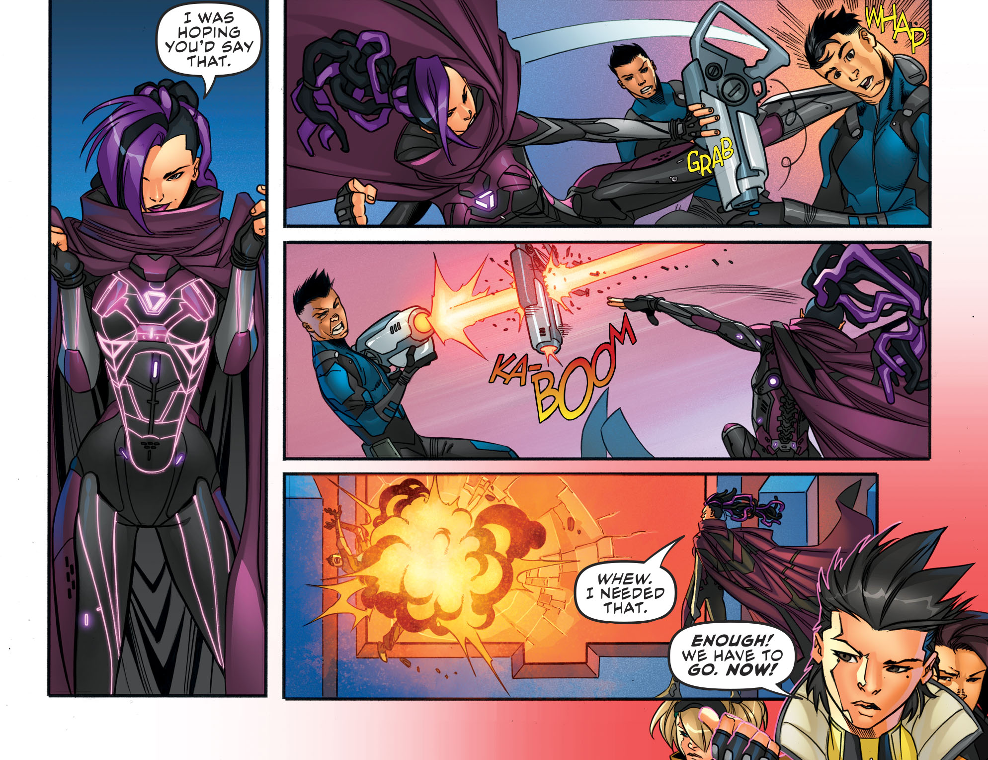 Read online gen:Lock comic -  Issue #4 - 10