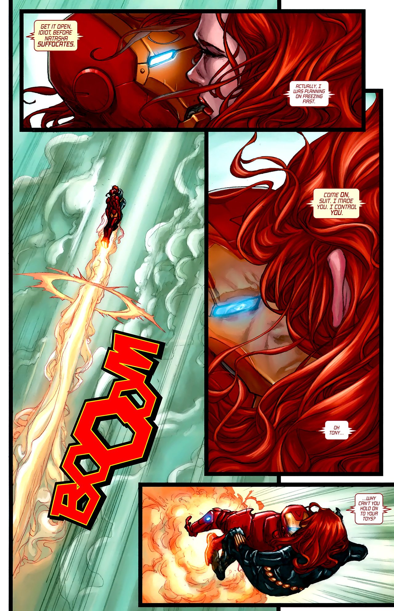 Read online Iron Man: Kiss and Kill comic -  Issue # Full - 4