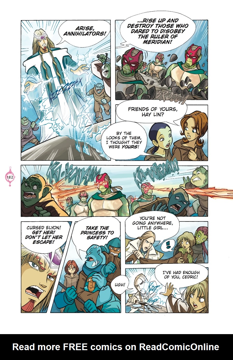 Read online W.i.t.c.h. Graphic Novels comic -  Issue # TPB 3 - 183