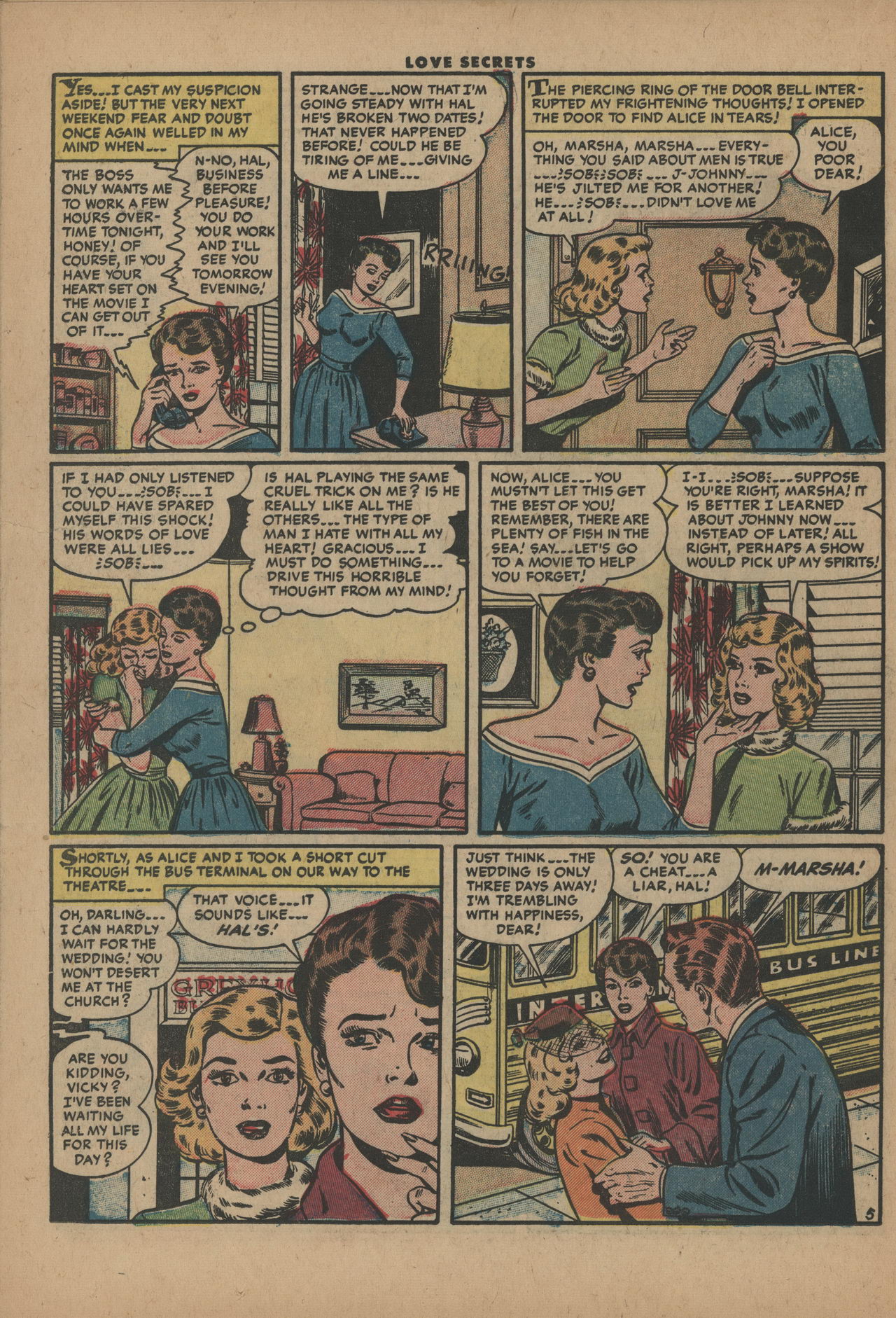 Read online Love Secrets (1953) comic -  Issue #40 - 22