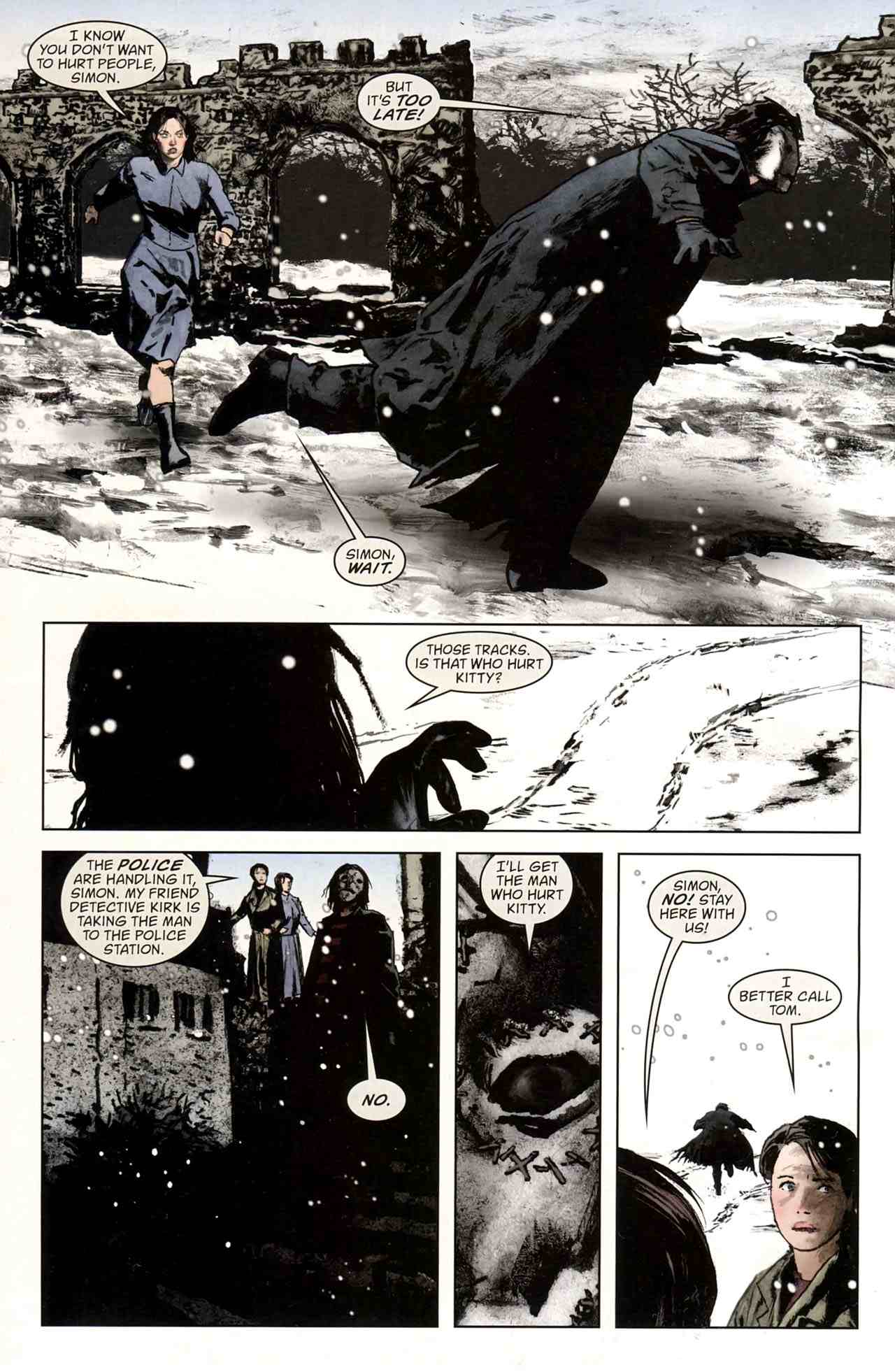 Read online Simon Dark comic -  Issue #5 - 6