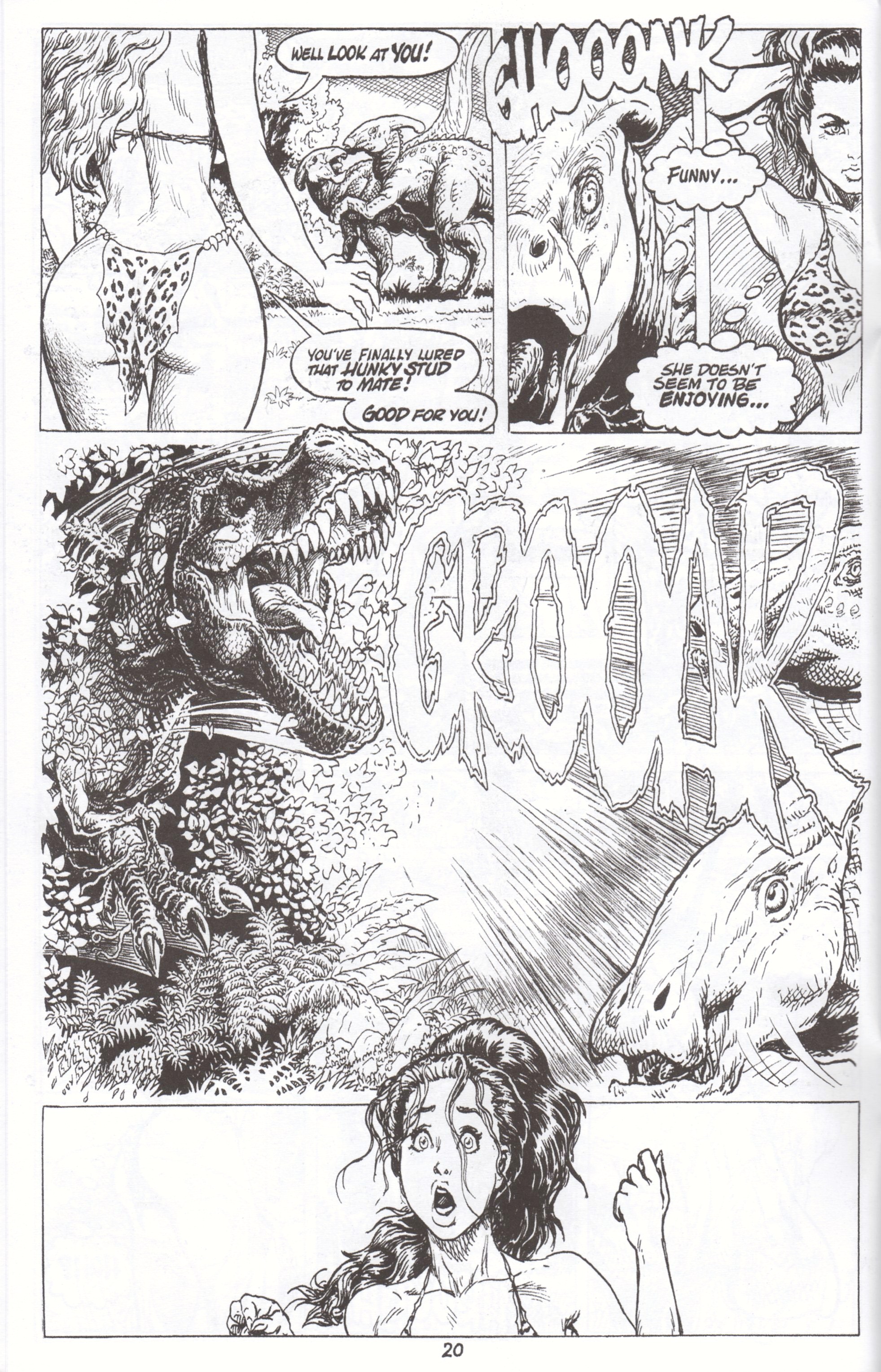 Read online Cavewoman: Pangaean Sea comic -  Issue #5 - 22