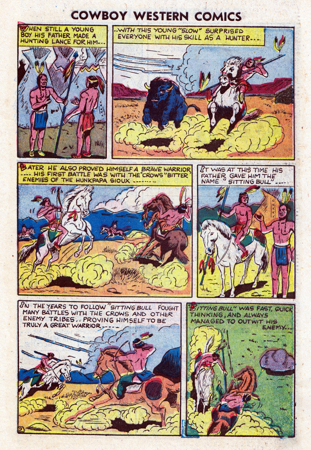 Read online Cowboy Western Comics (1948) comic -  Issue #36 - 27