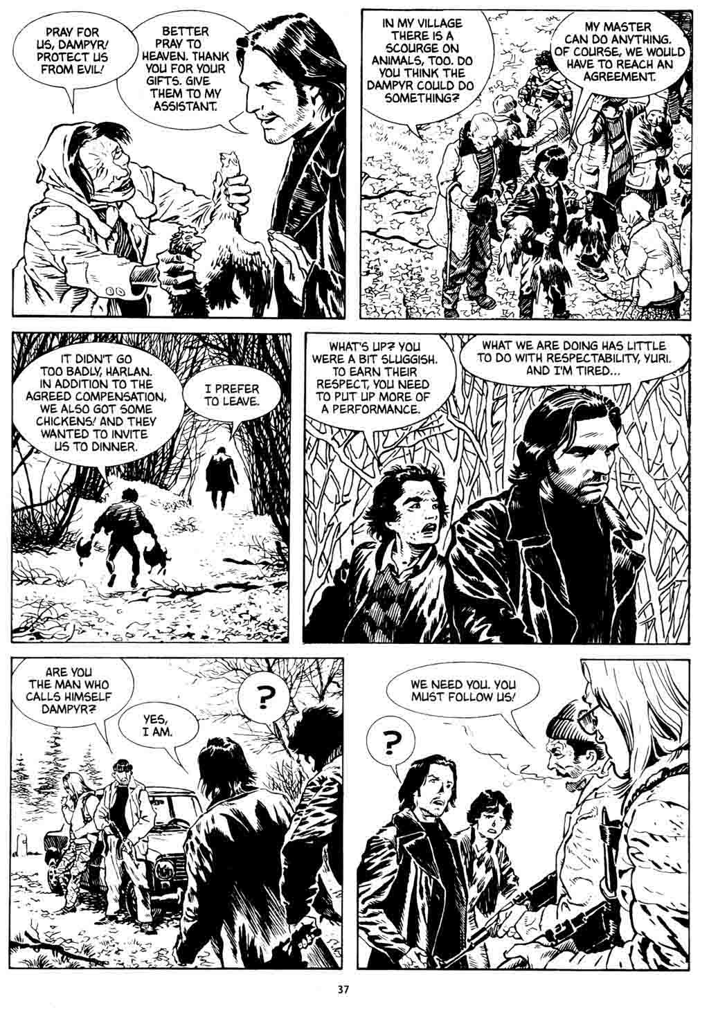 Read online Dampyr comic -  Issue #1 - 38