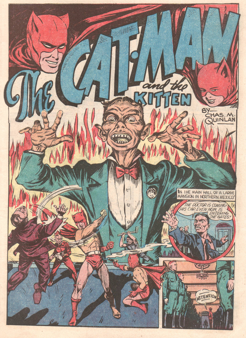 Read online Cat-Man Comics comic -  Issue #13 - 2