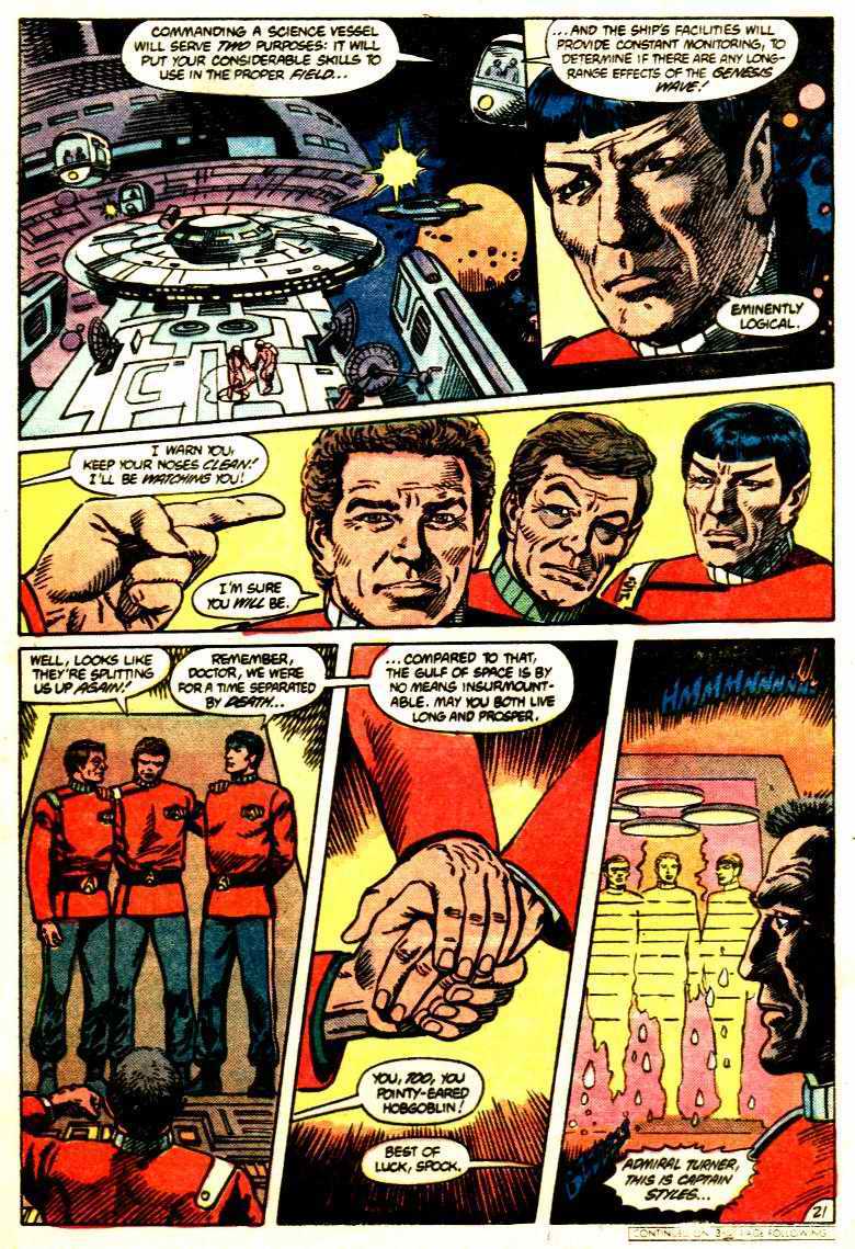Read online Star Trek (1984) comic -  Issue #16 - 22
