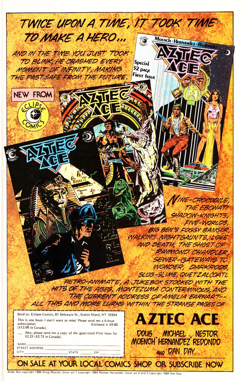 Read online Aztec Ace comic -  Issue #3 - 29