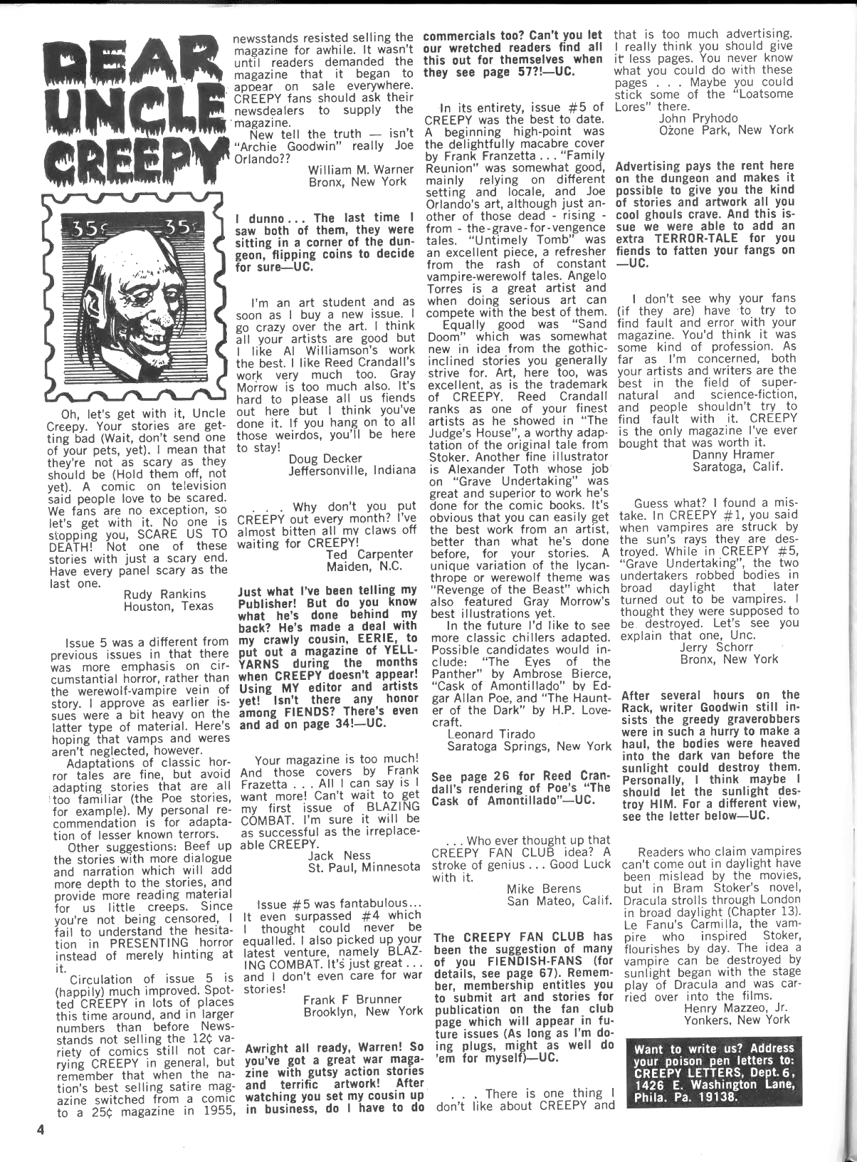 Creepy (1964) Issue #6 #6 - English 4