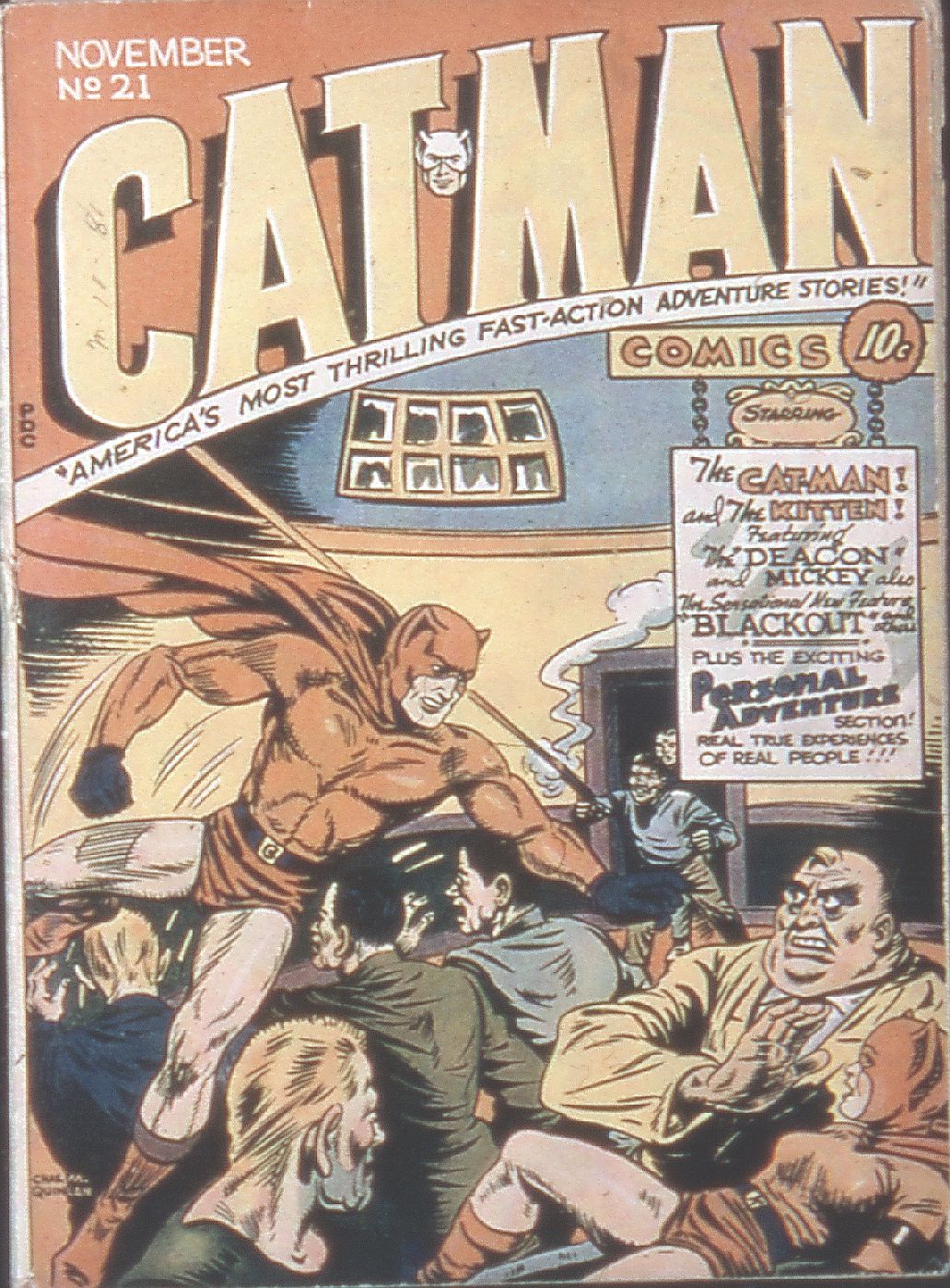 Read online Cat-Man Comics comic -  Issue #21 - 1