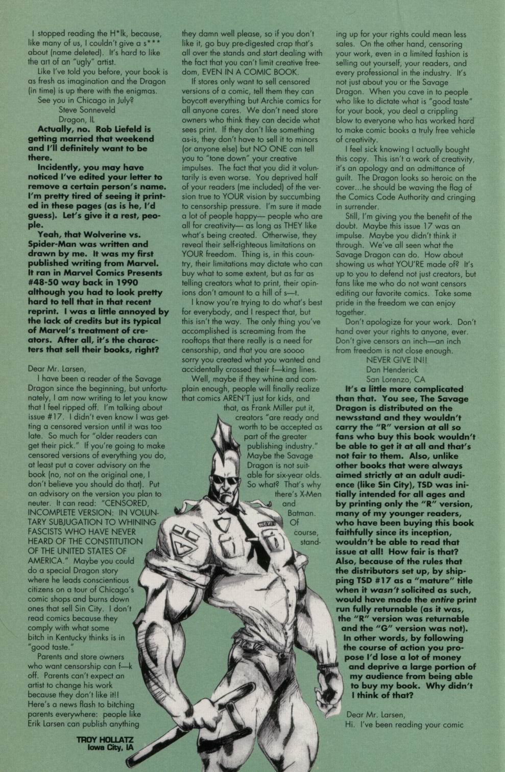 Read online The Savage Dragon (1993) comic -  Issue #18 - 31