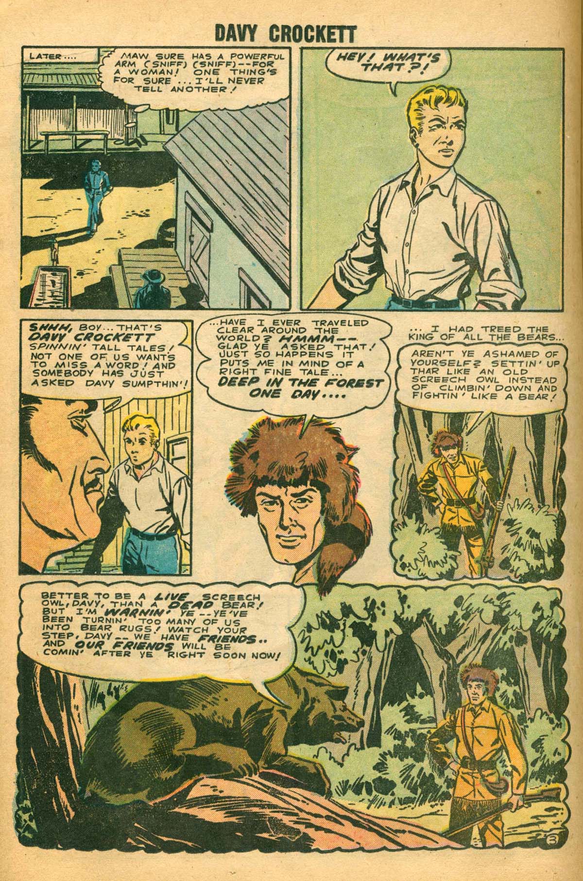 Read online Davy Crockett comic -  Issue #3 - 20