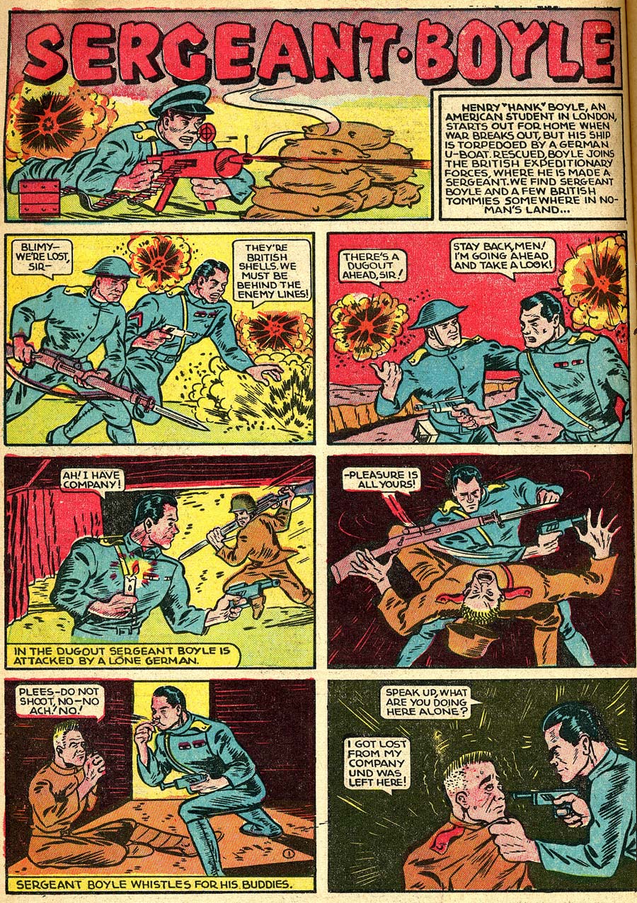 Read online Pep Comics comic -  Issue #1 - 23