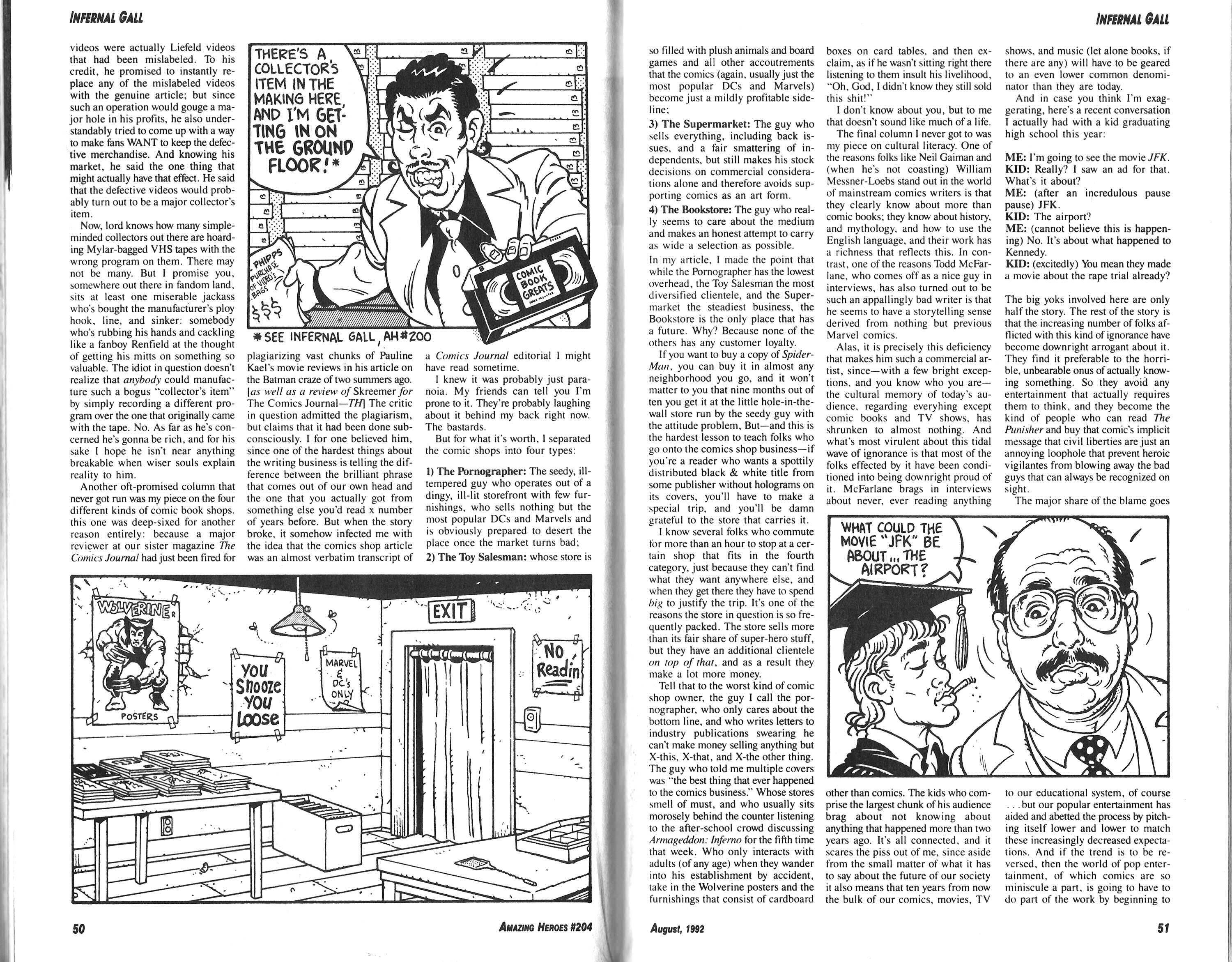 Read online Amazing Heroes comic -  Issue #204 - 26