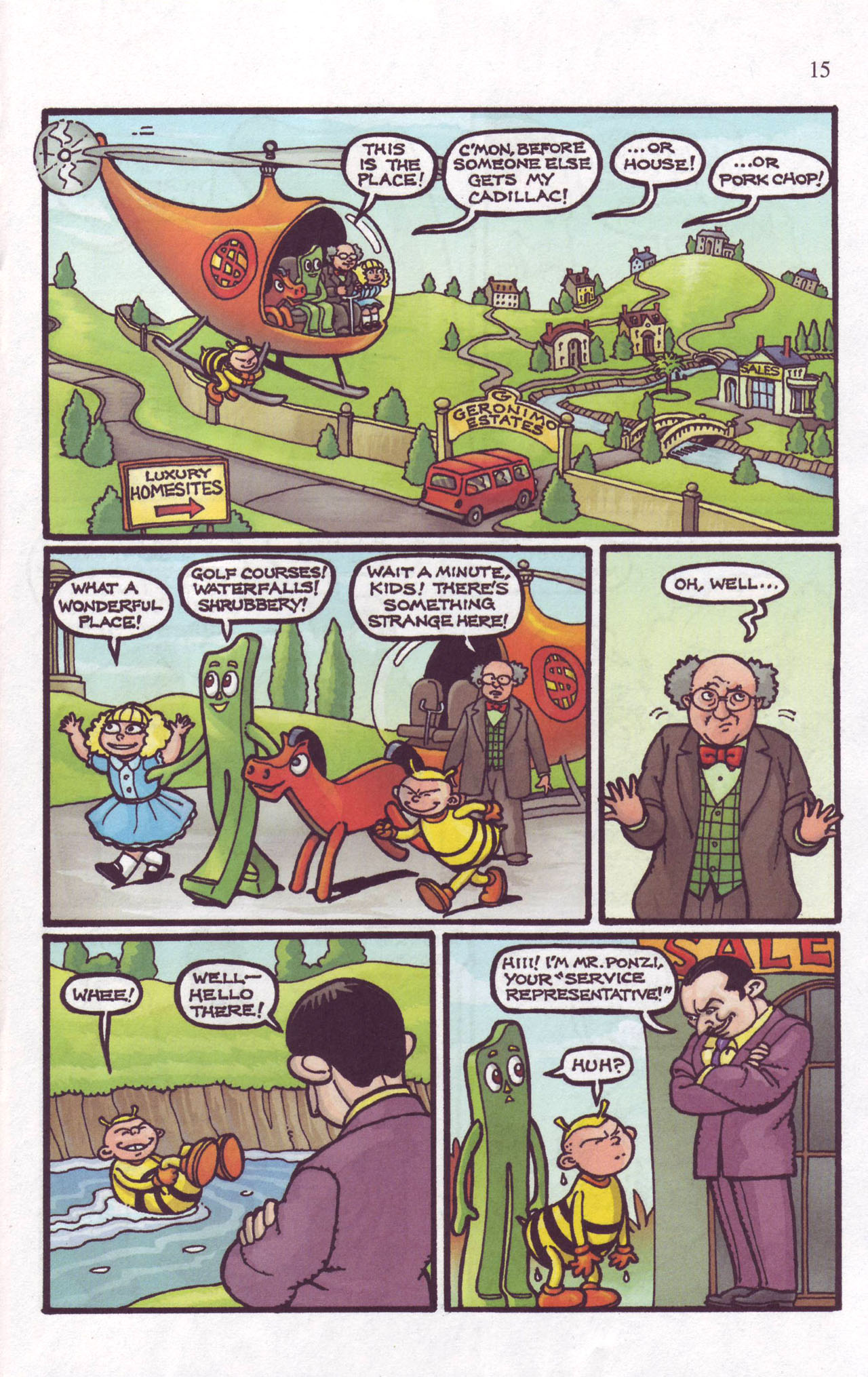 Read online Gumby (2006) comic -  Issue #3 - 17