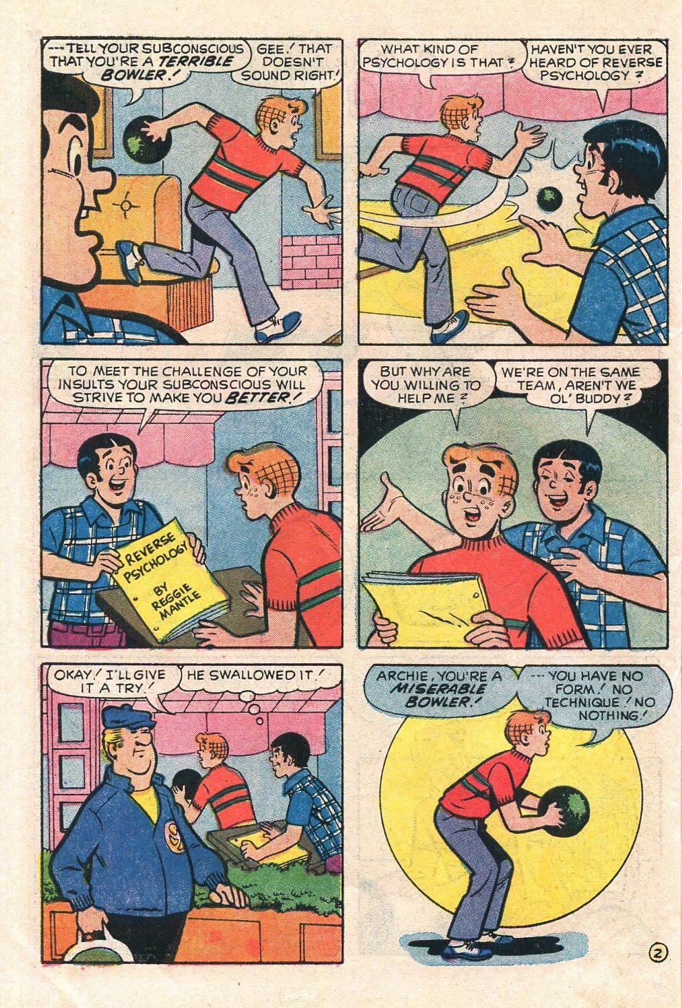 Read online Reggie and Me (1966) comic -  Issue #68 - 46