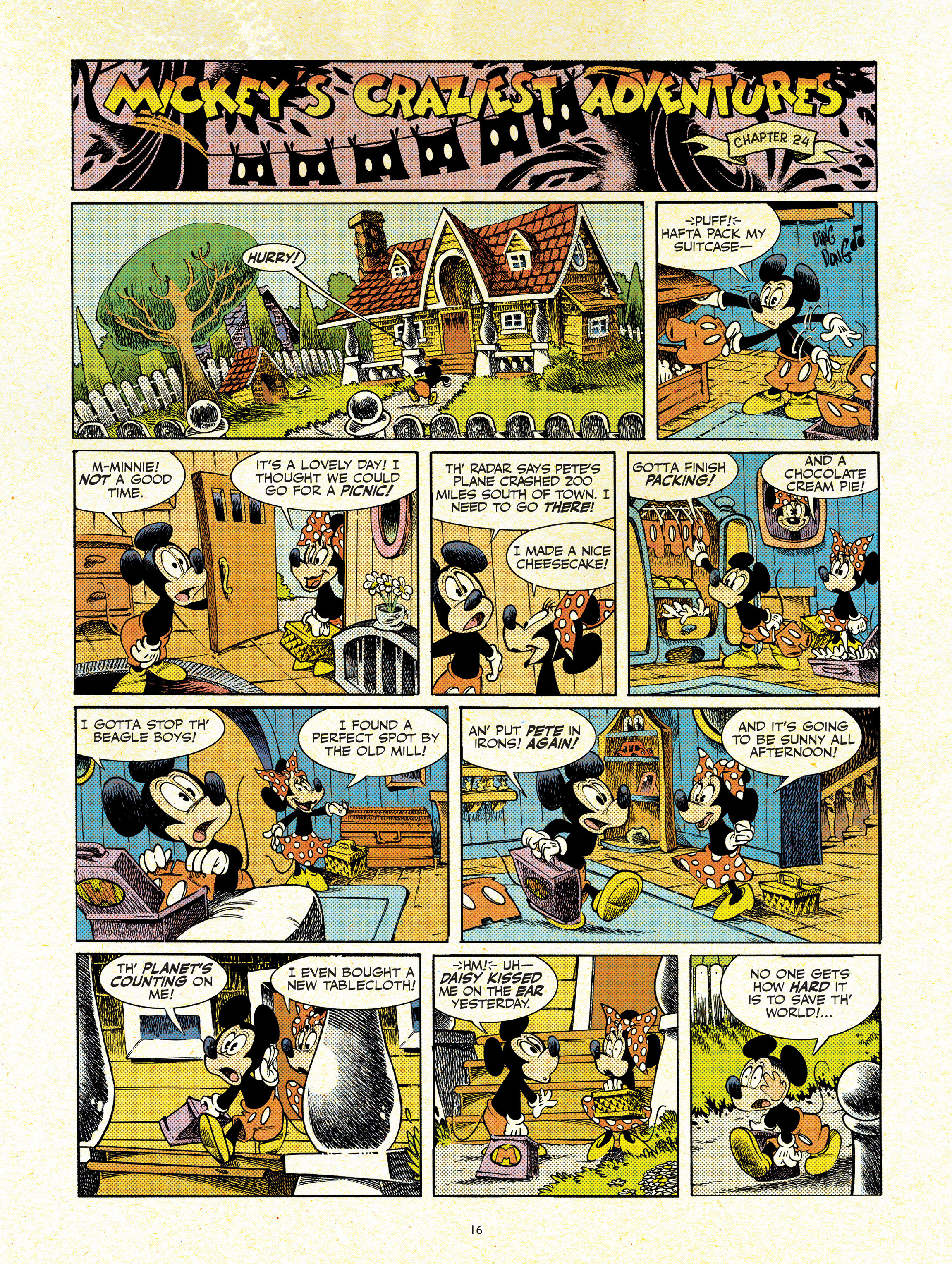 Read online Mickey's Craziest Adventures comic -  Issue # TPB - 16