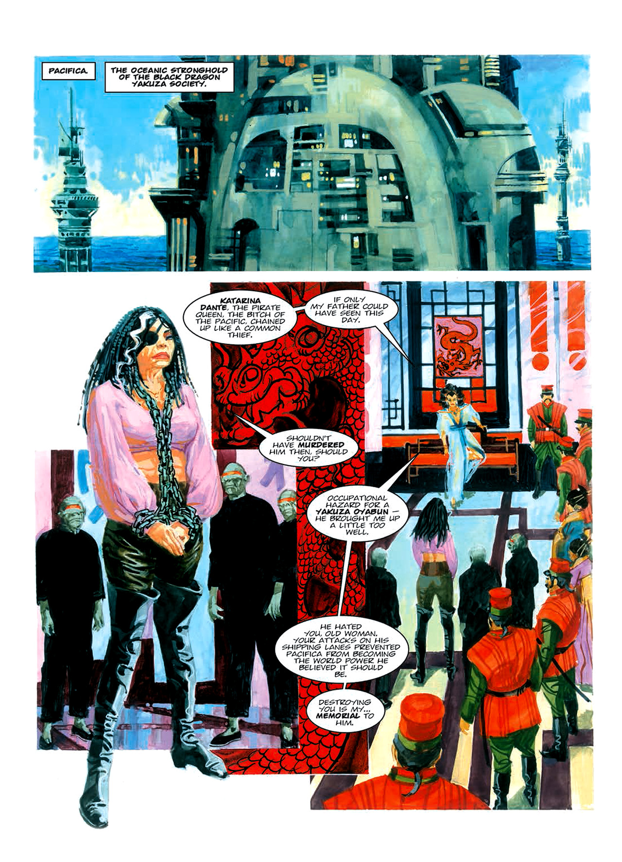 Read online Nikolai Dante comic -  Issue # TPB 7 - 94