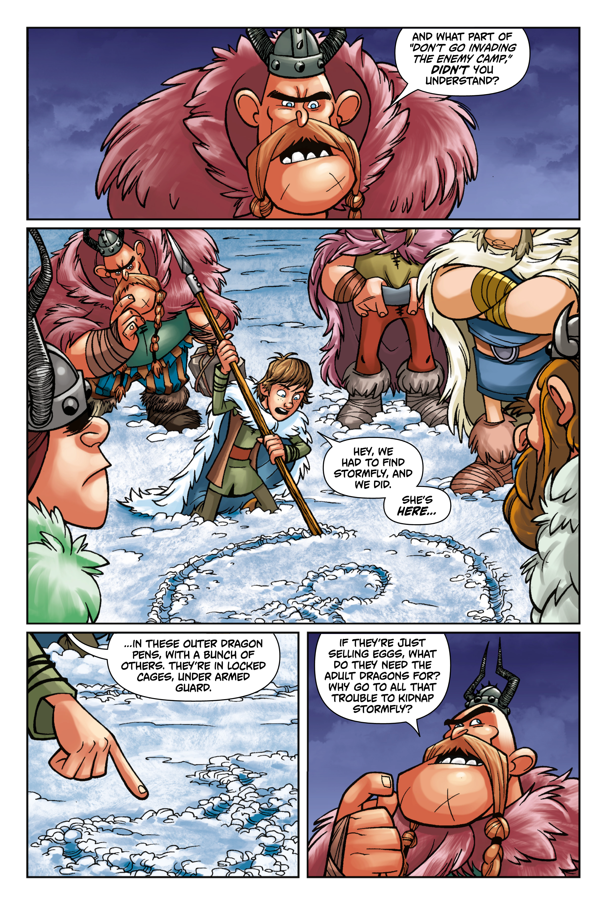 Read online DreamWorks Dragons: Riders of Berk comic -  Issue # _TPB - 35