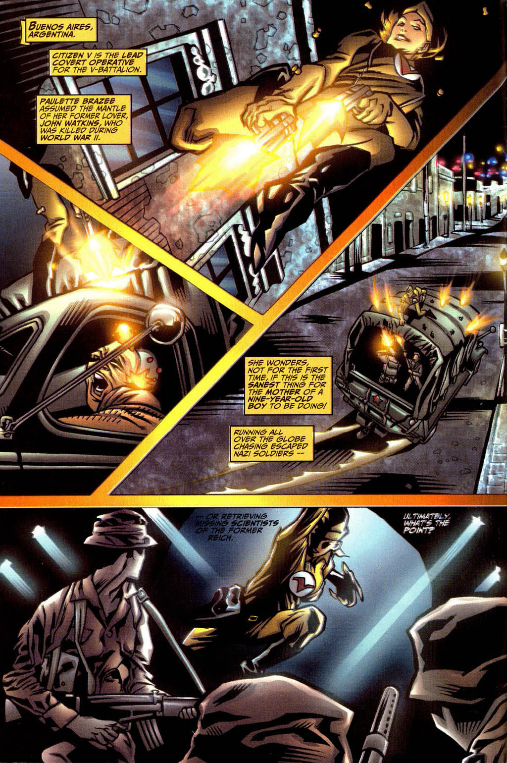 Read online Citizen V and the V-Battalion: The Everlasting comic -  Issue #1 - 5