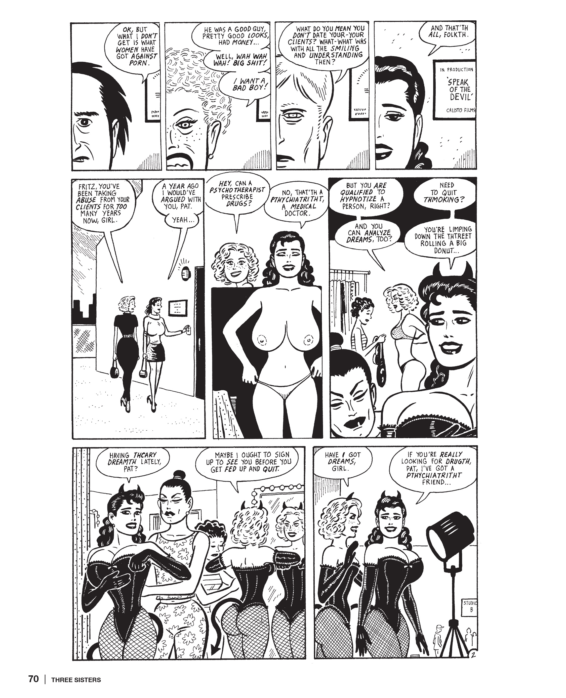 Read online Three Sisters: The Love and Rockets Library comic -  Issue # TPB (Part 1) - 70