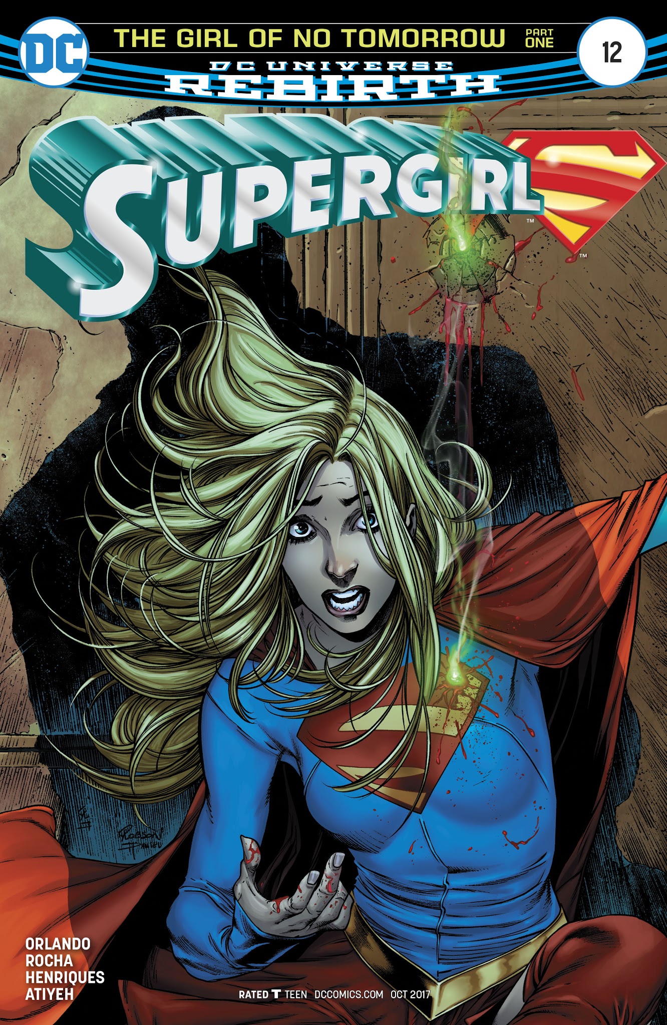 Read online Supergirl (2016) comic -  Issue #12 - 1