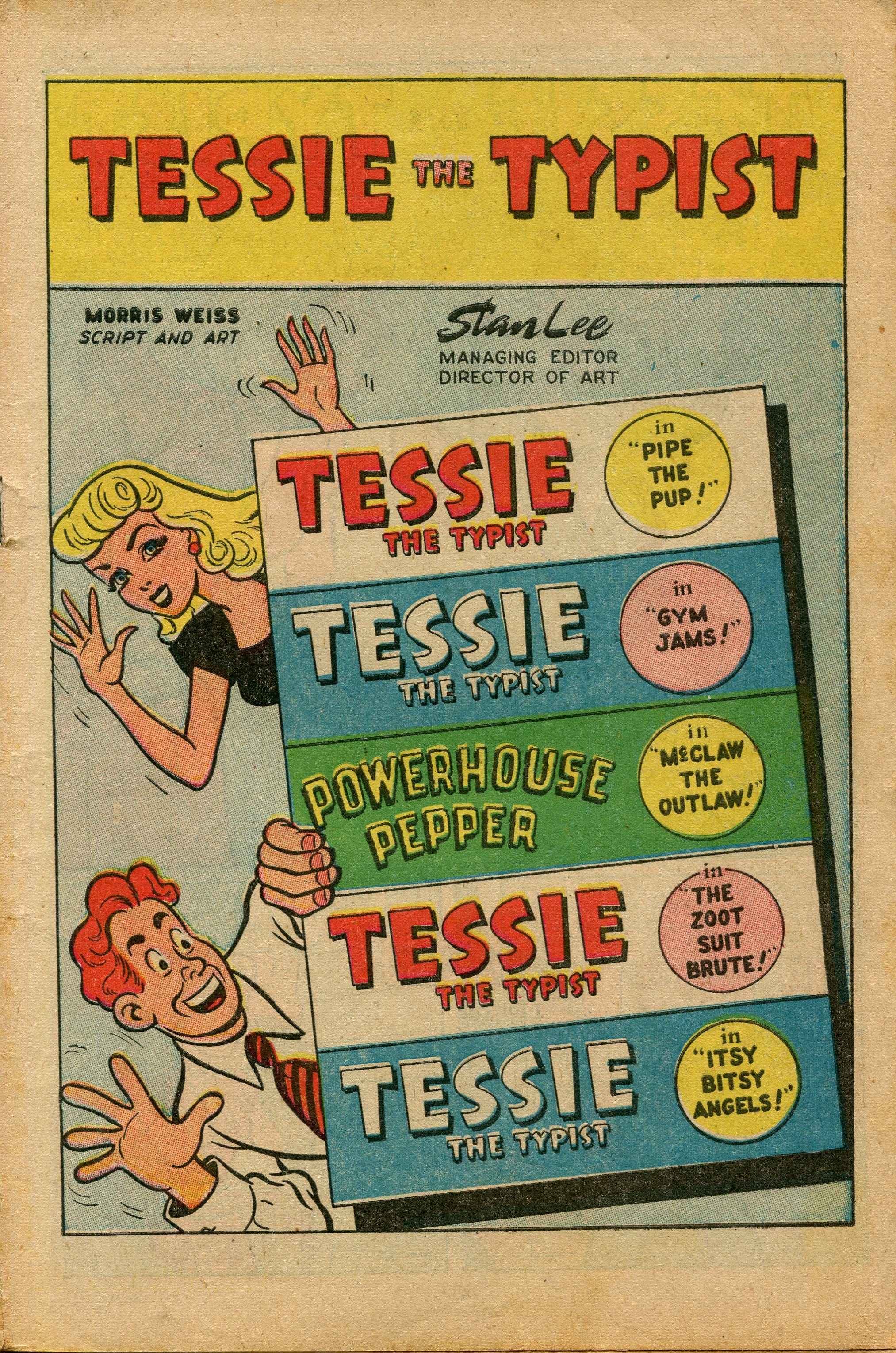 Read online Tessie the Typist comic -  Issue #8 - 3