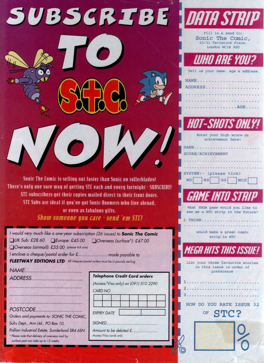 Read online Sonic the Comic comic -  Issue #32 - 31