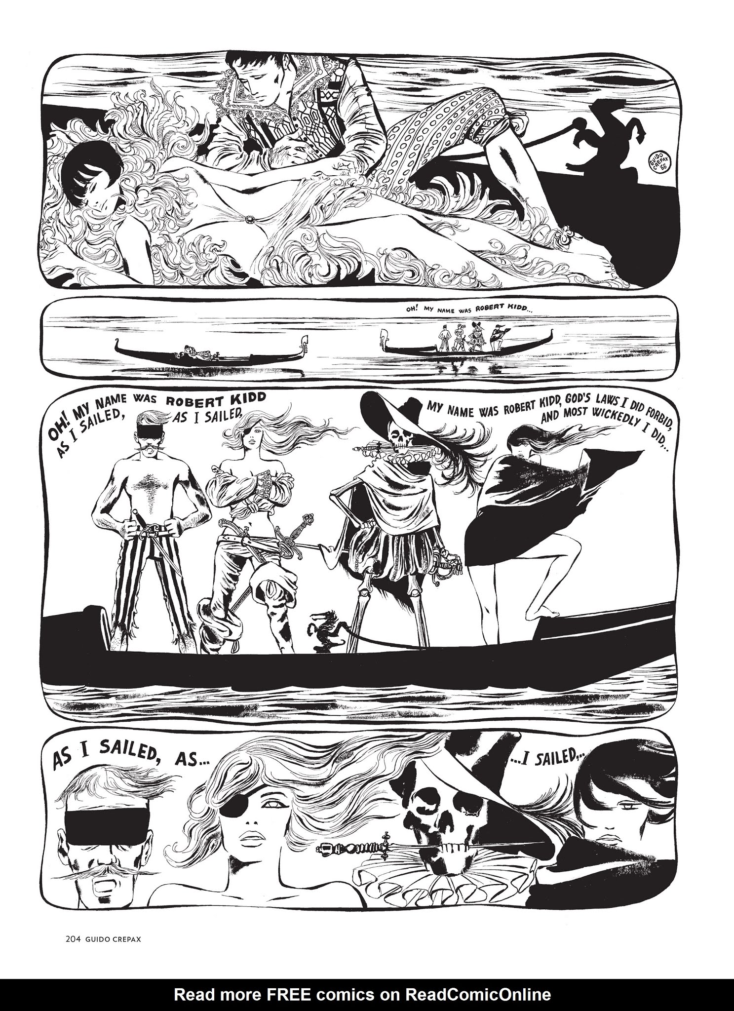 Read online The Complete Crepax comic -  Issue # TPB 1 - 195
