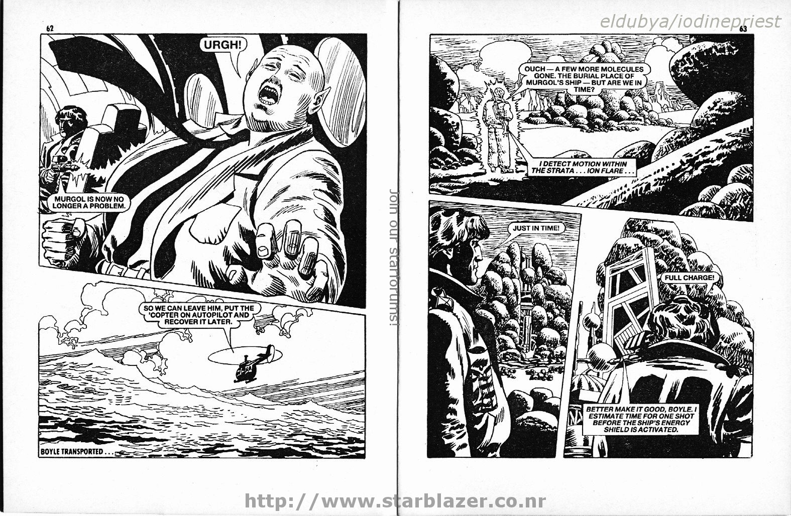Read online Starblazer comic -  Issue #197 - 33