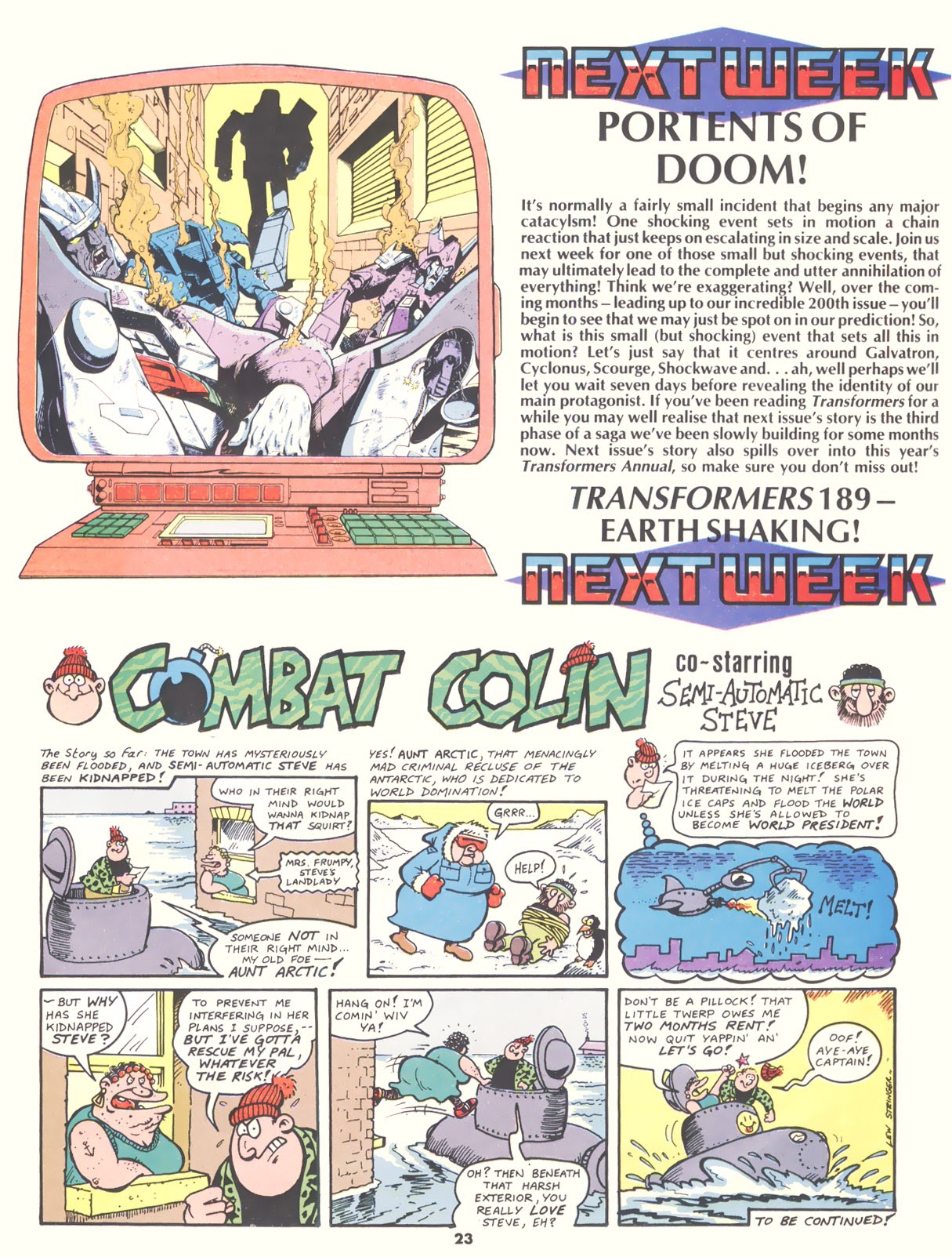 Read online The Transformers (UK) comic -  Issue #188 - 15