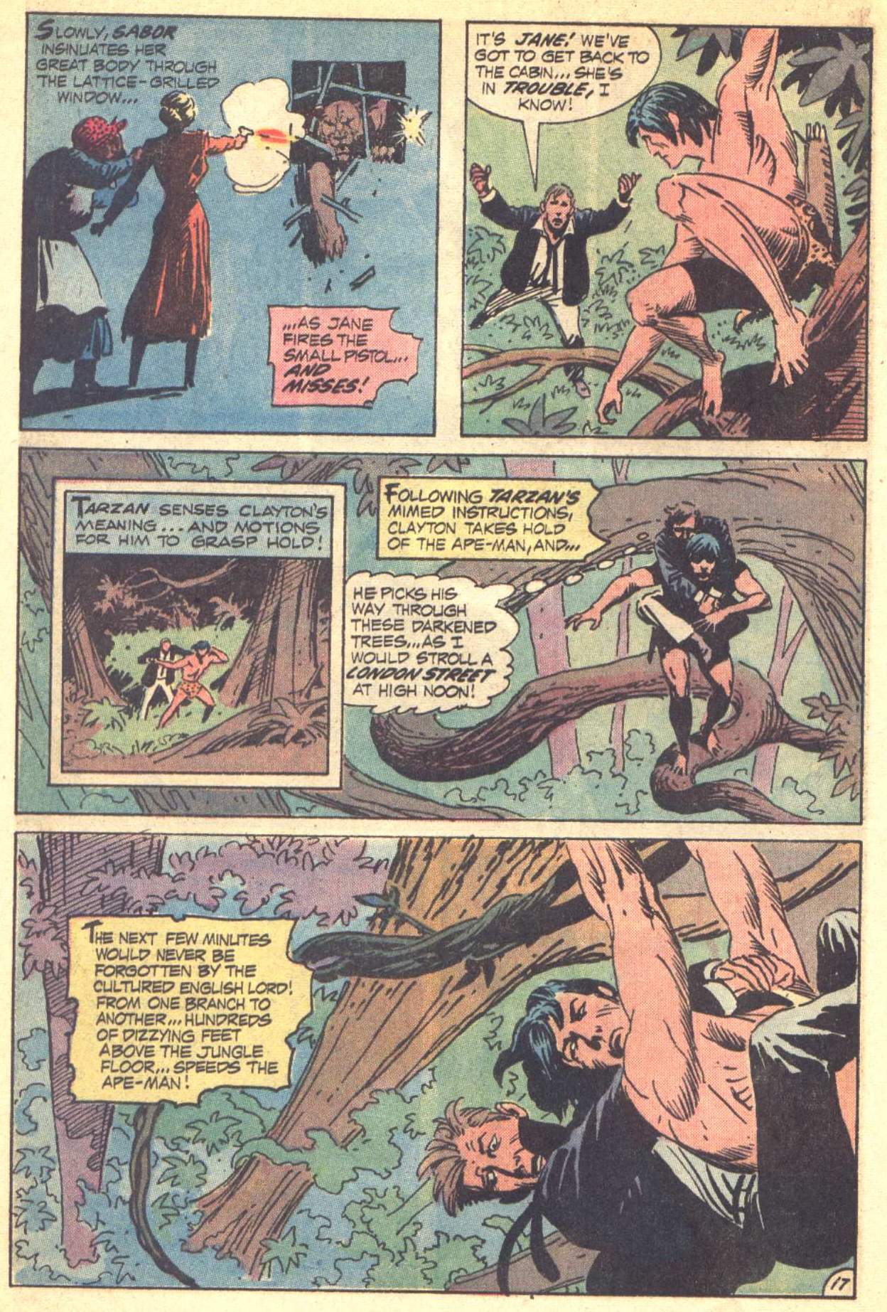 Read online Tarzan (1972) comic -  Issue #209 - 17
