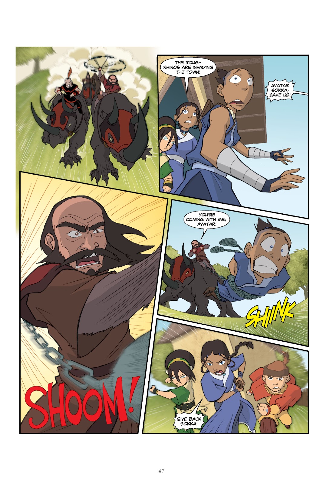 Nickelodeon Avatar: The Last Airbender–The Lost Adventures & Team Avatar Tales Library Edition issue TPB (Part 1) - Page 48