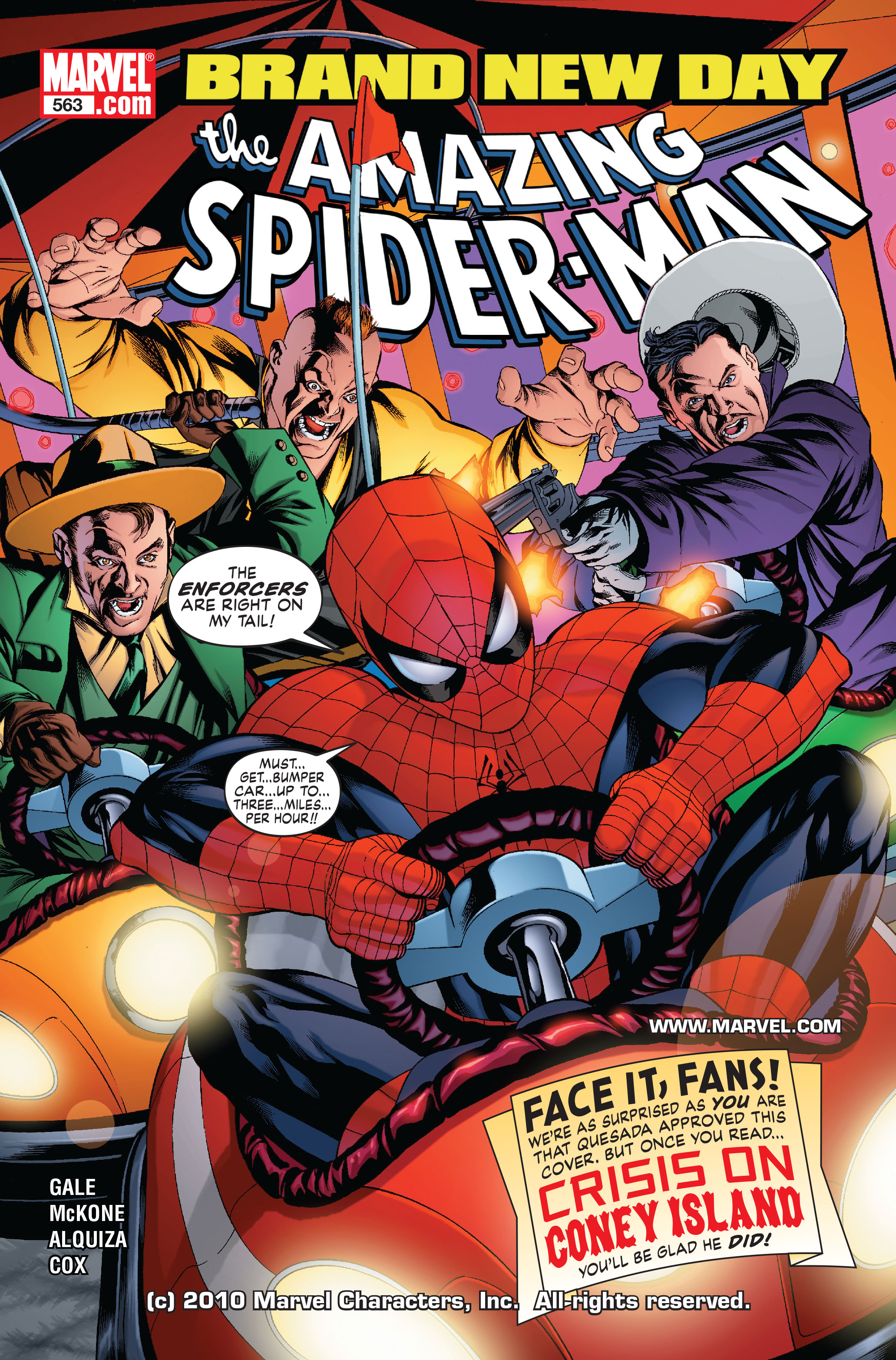 Read online The Amazing Spider-Man (1963) comic -  Issue #563 - 1