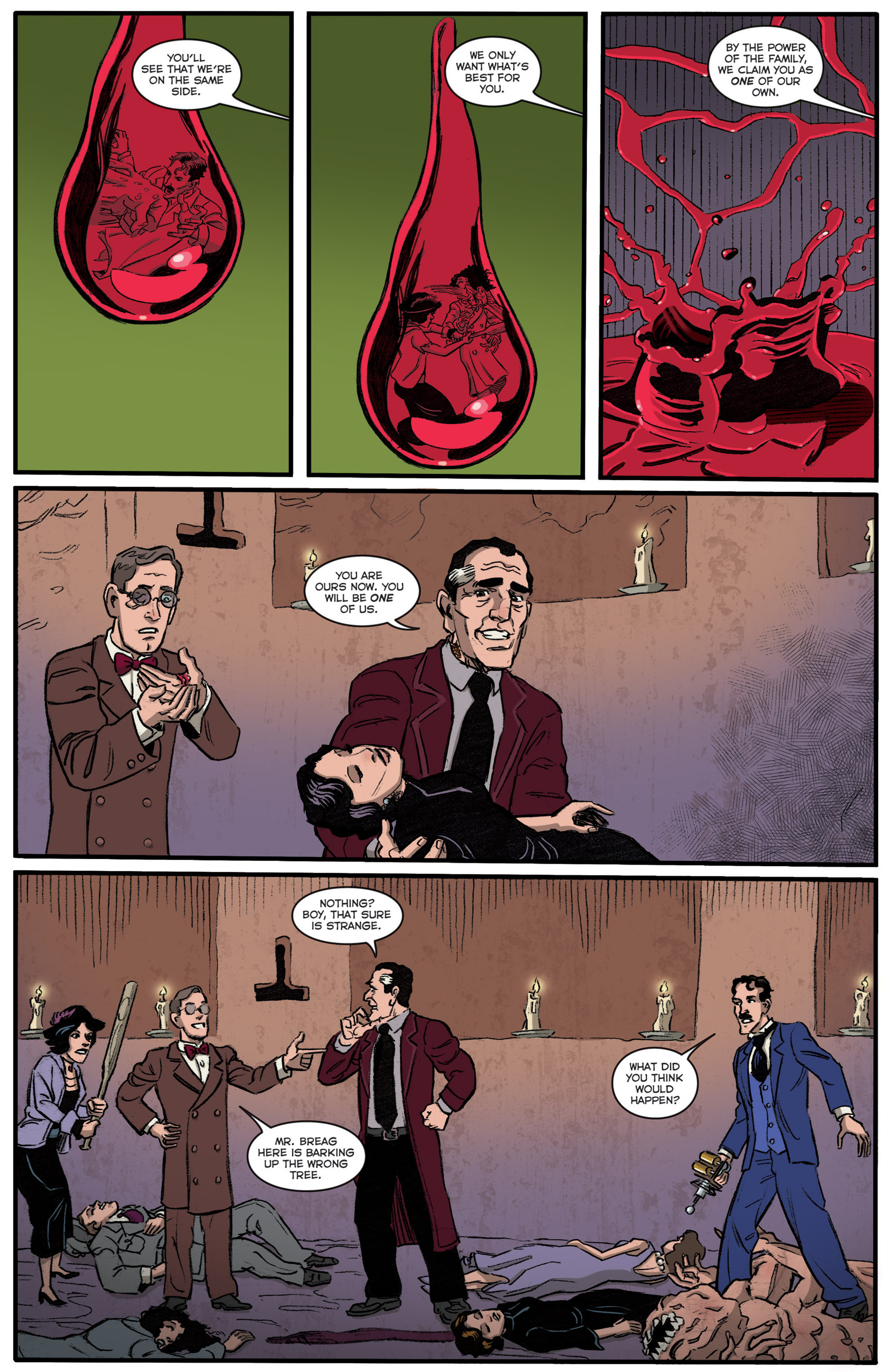 Read online Herald: Lovecraft and Tesla comic -  Issue #9 - 19