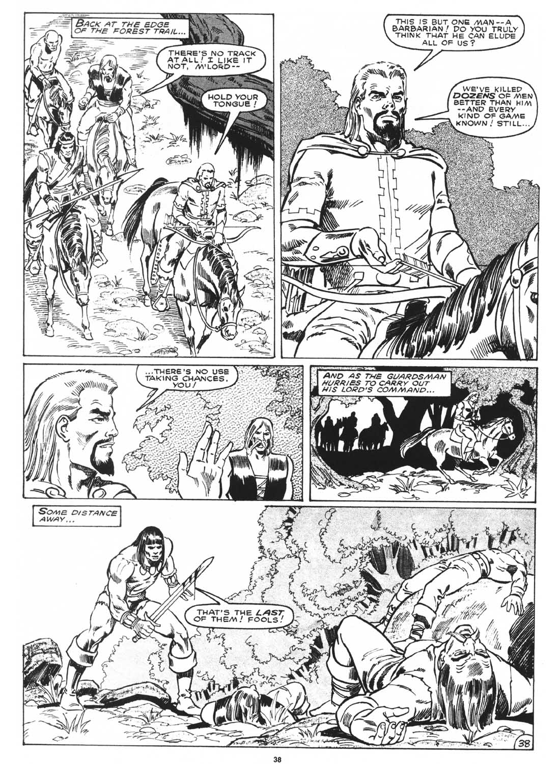 Read online The Savage Sword Of Conan comic -  Issue #171 - 40