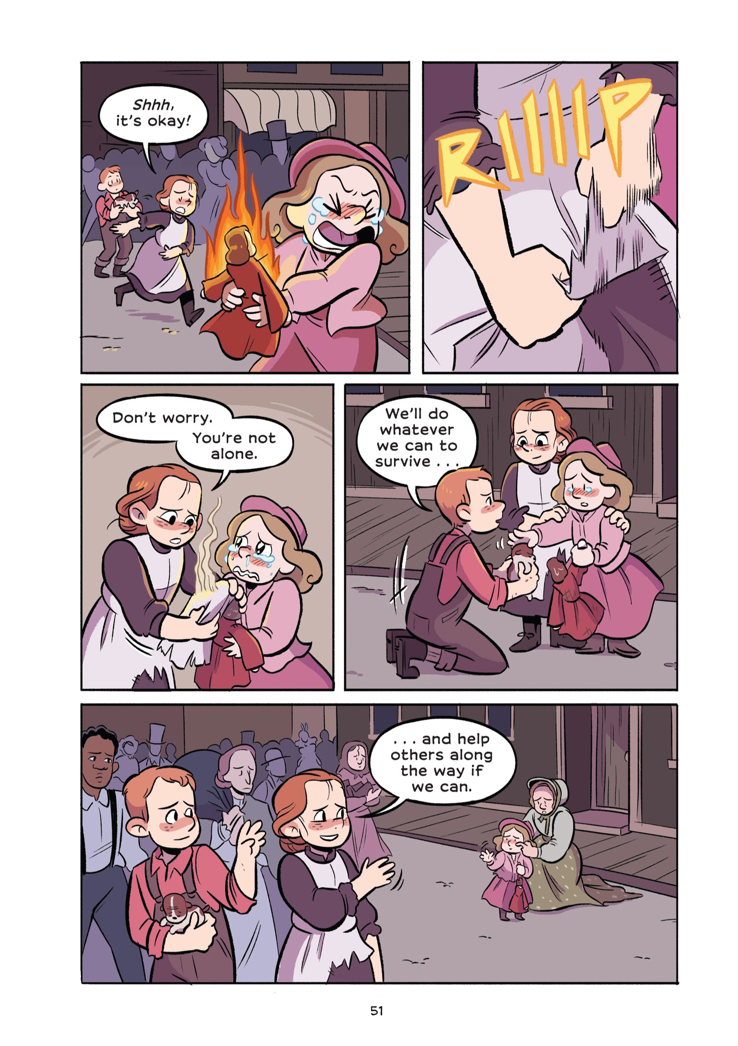 Read online History Comics comic -  Issue # The Great Chicago Fire: Rising From the Ashes - 60