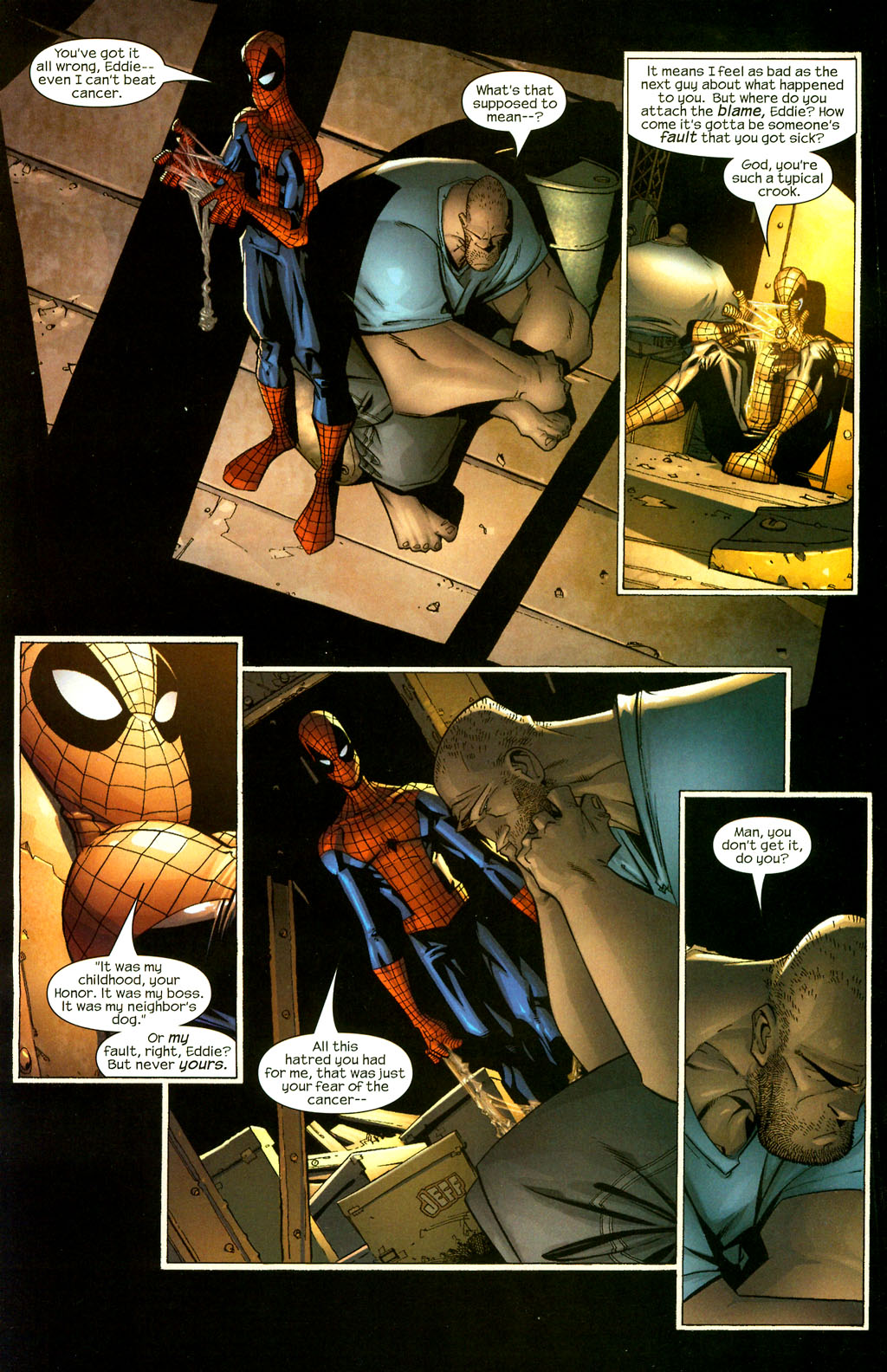Read online The Spectacular Spider-Man (2003) comic -  Issue #5 - 5