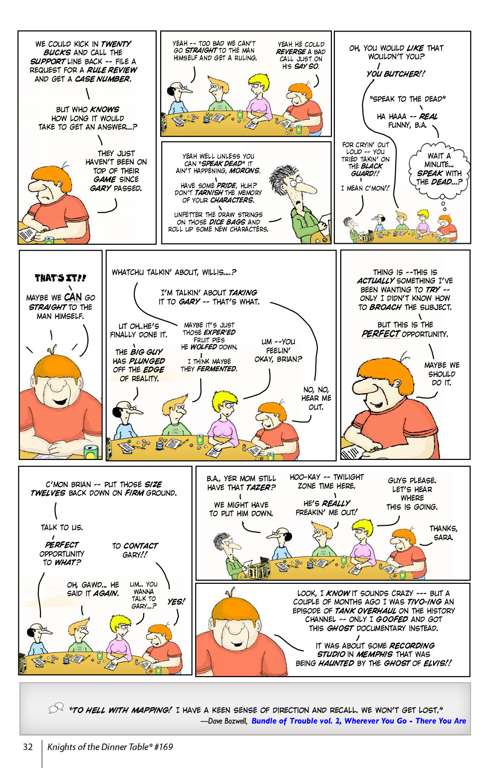 Read online Knights of the Dinner Table comic -  Issue #169 - 34