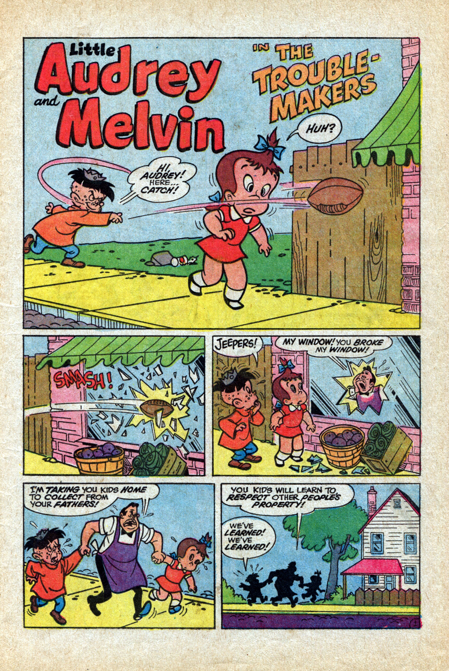 Read online Little Audrey And Melvin comic -  Issue #33 - 5