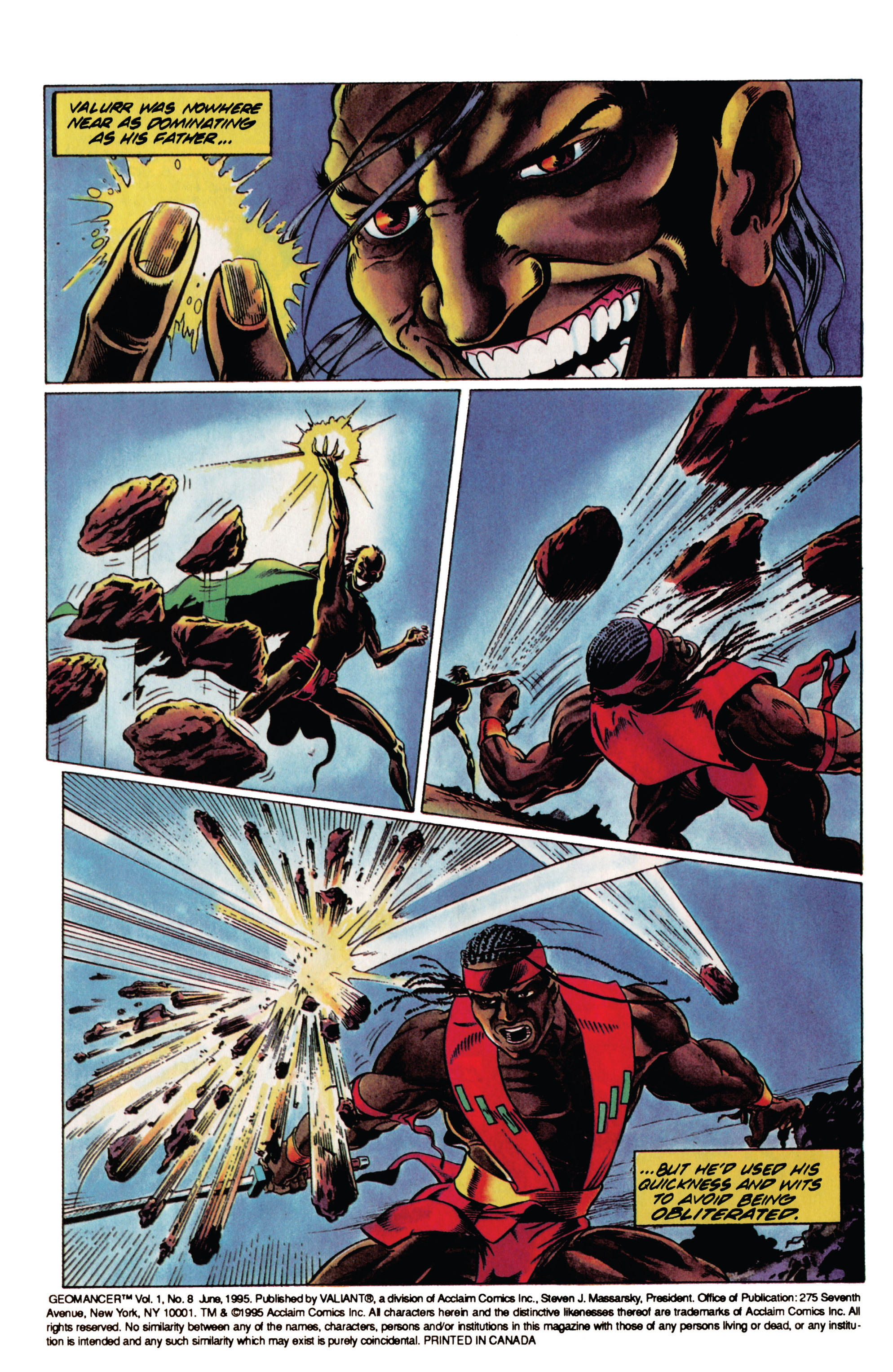 Read online Geomancer comic -  Issue #8 - 4