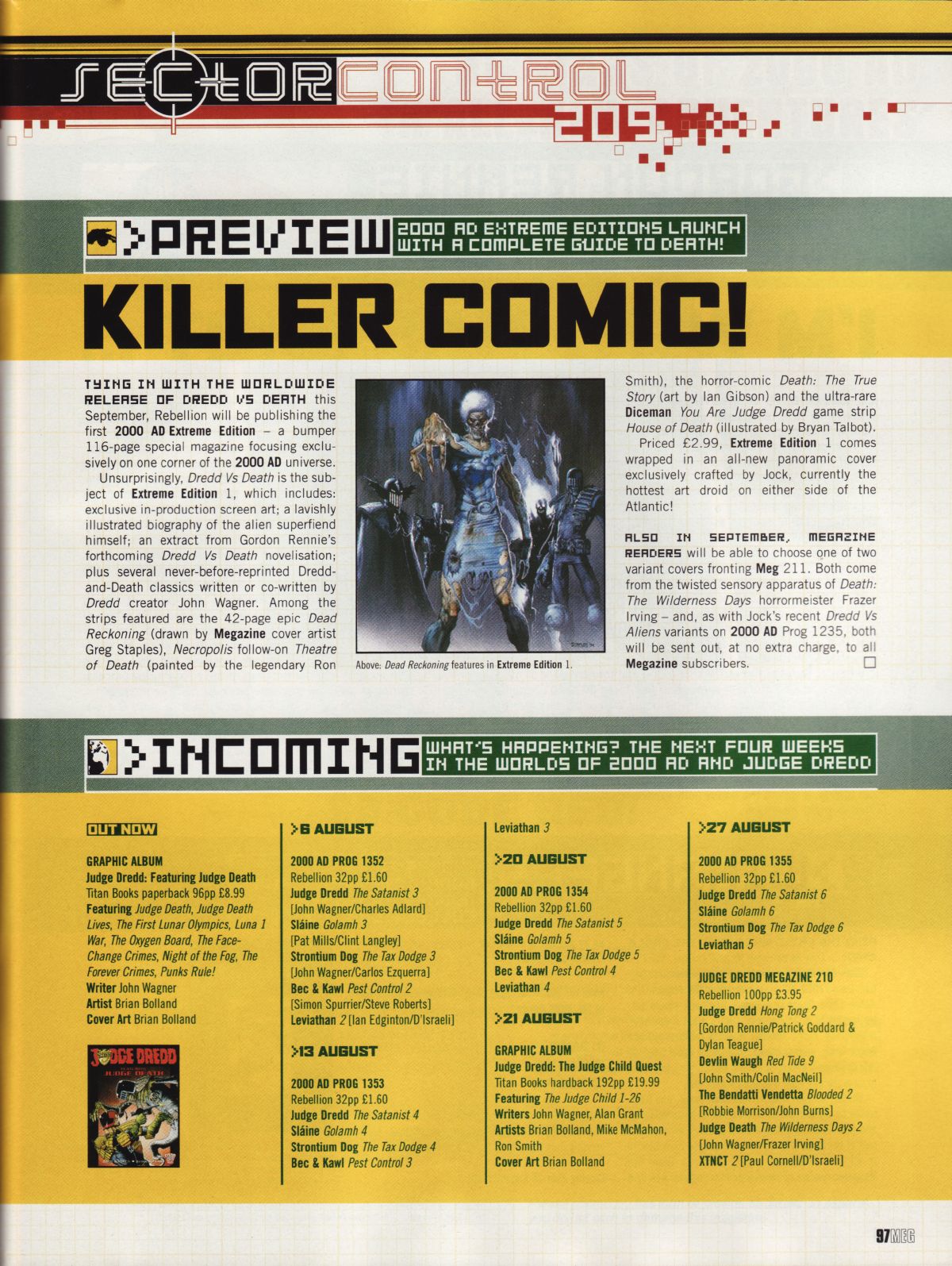 Judge Dredd Megazine (Vol. 5) issue 209 - Page 97