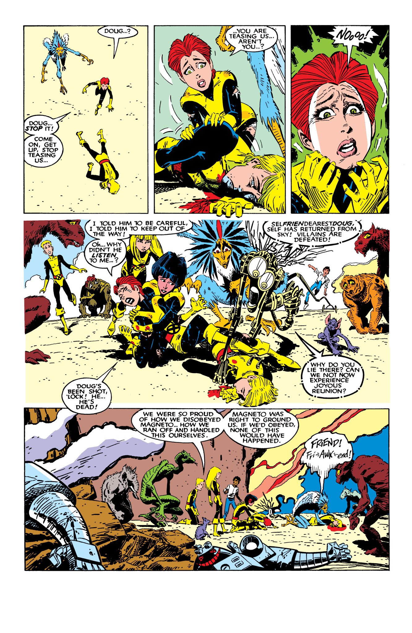 Read online X-Men: Fall of the Mutants comic -  Issue # TPB 1 (Part 4) - 89