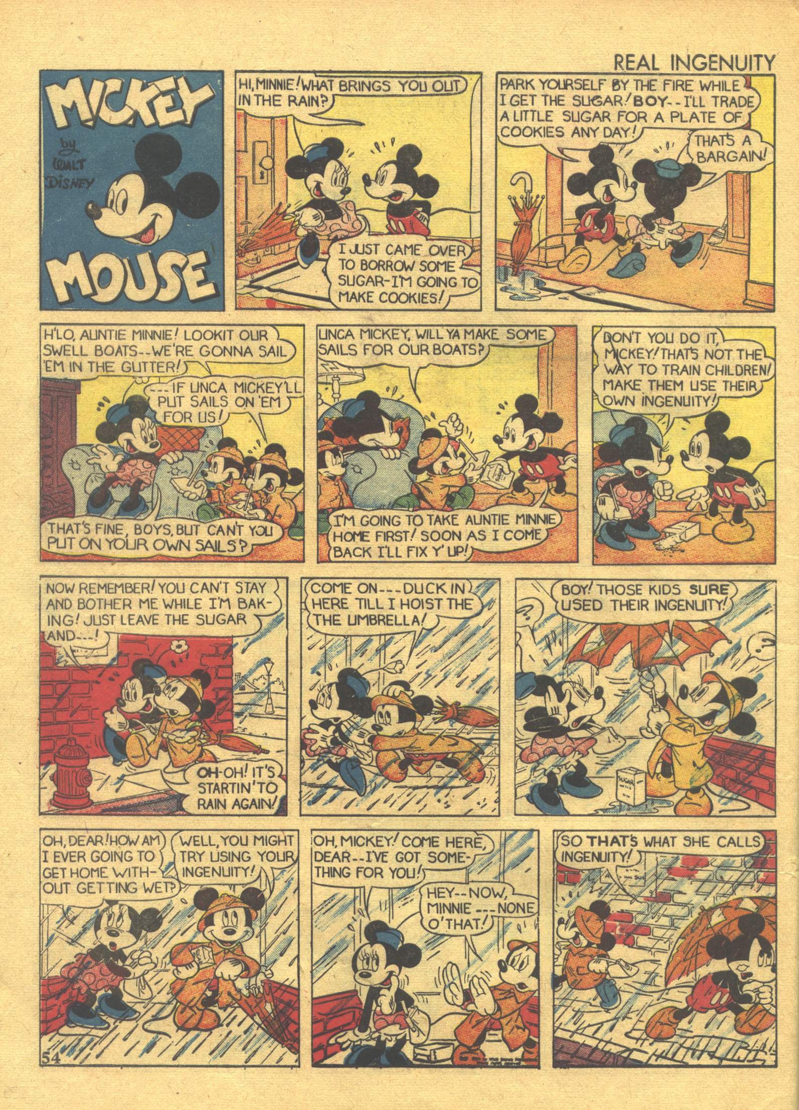 Read online Walt Disney's Comics and Stories comic -  Issue #16 - 56