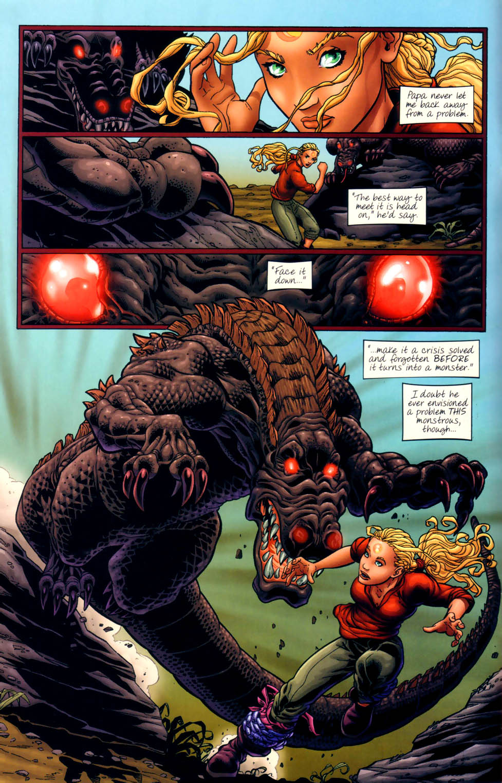 Read online Meridian comic -  Issue #9 - 7