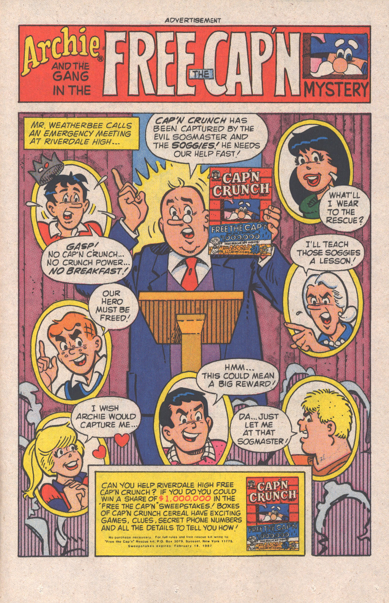 Read online Life With Archie (1958) comic -  Issue #259 - 25