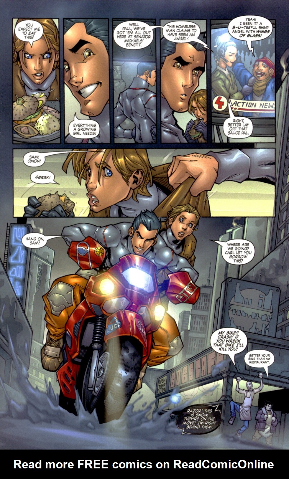 Read online E.V.E. ProtoMecha comic -  Issue #2 - 12