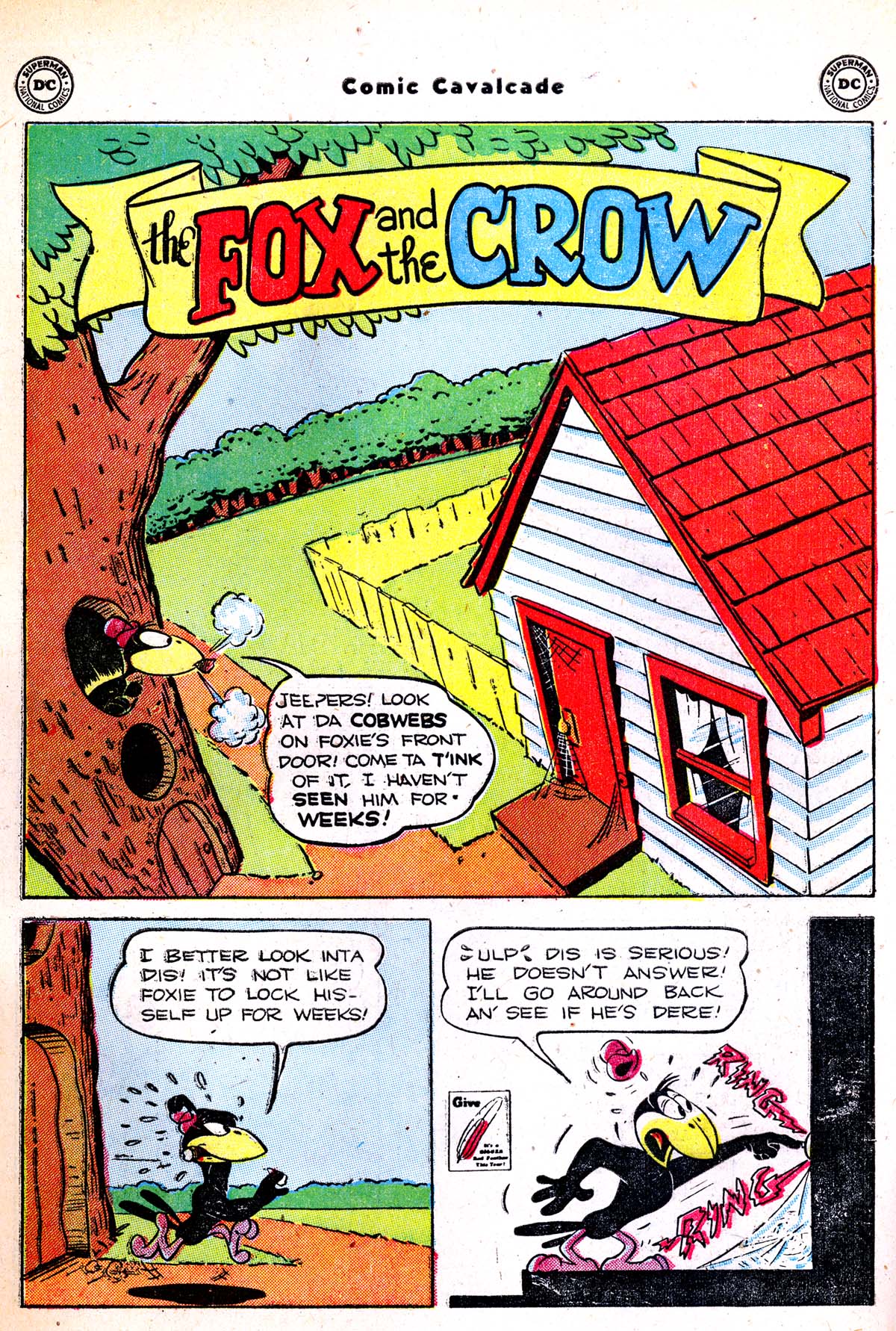 Read online Comic Cavalcade comic -  Issue #48 - 3